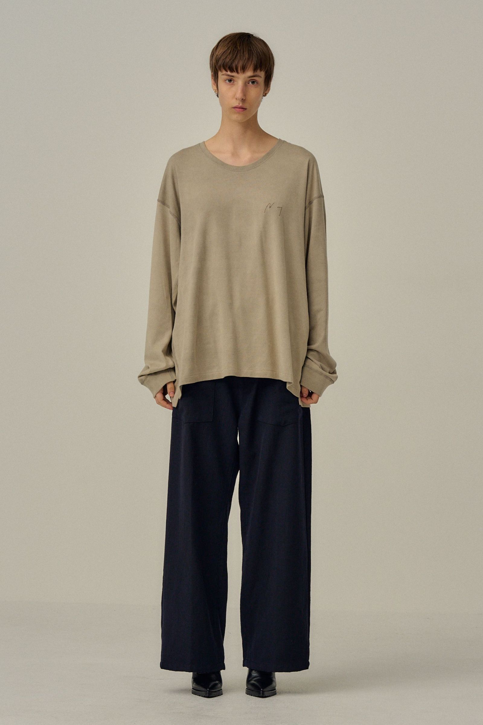 UNEVENNESS type-U LS T-SHIRT | GRAY | カットソー