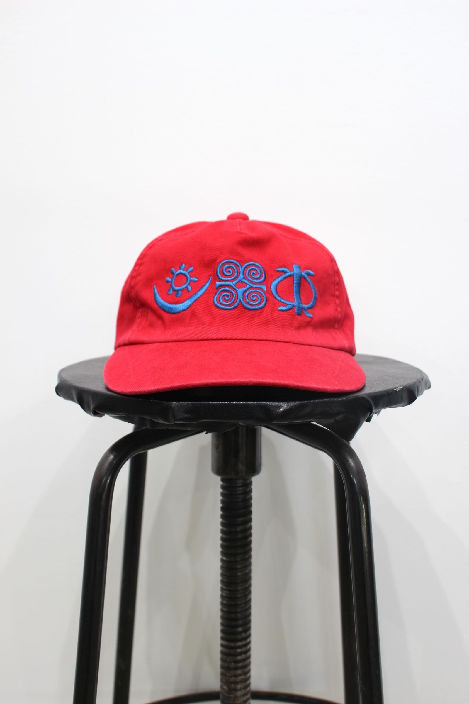Adinkra Symbols Cap | RED | キャップ