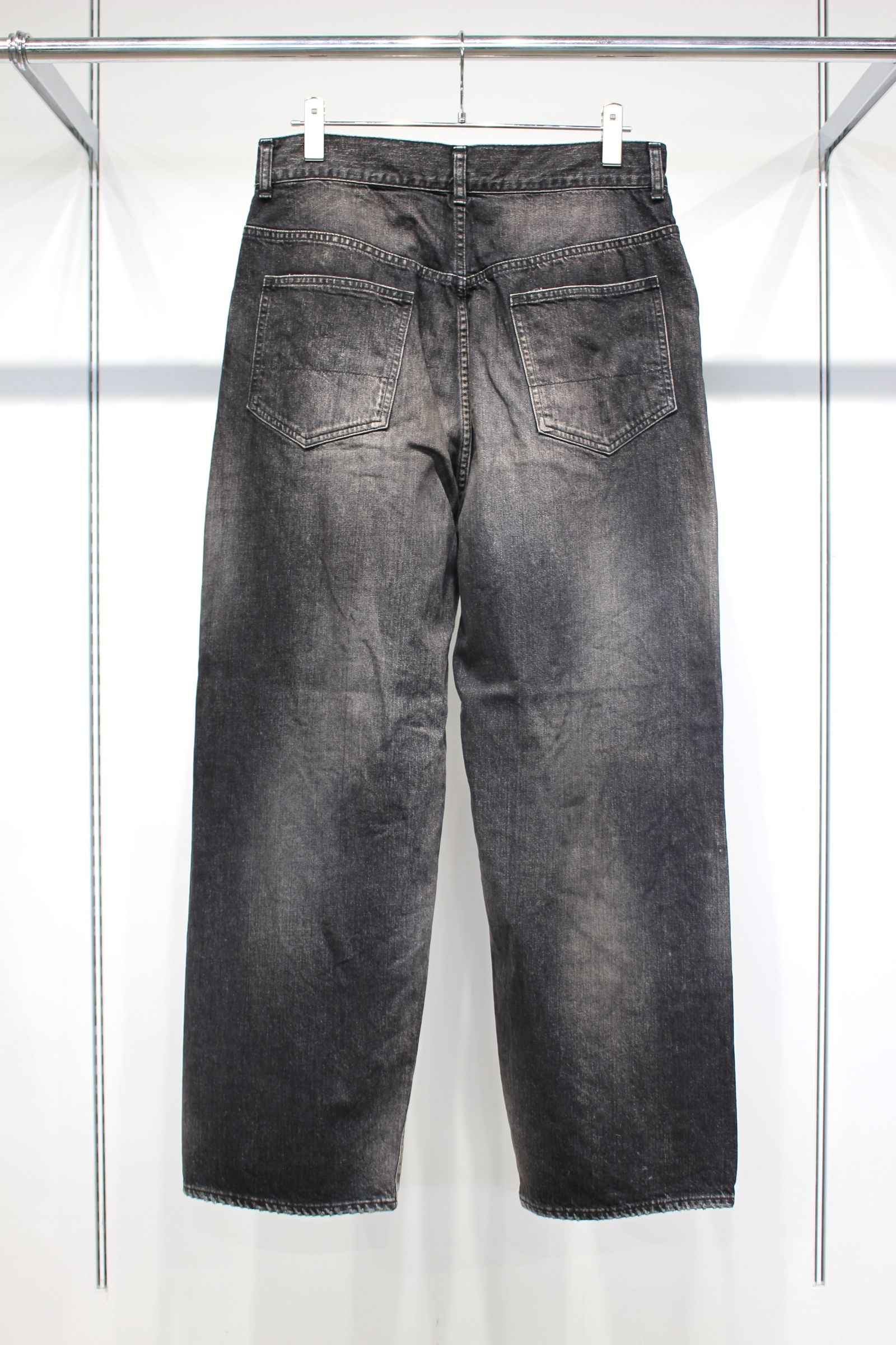 #02 AGING01 | BLACK | デニムパンツ