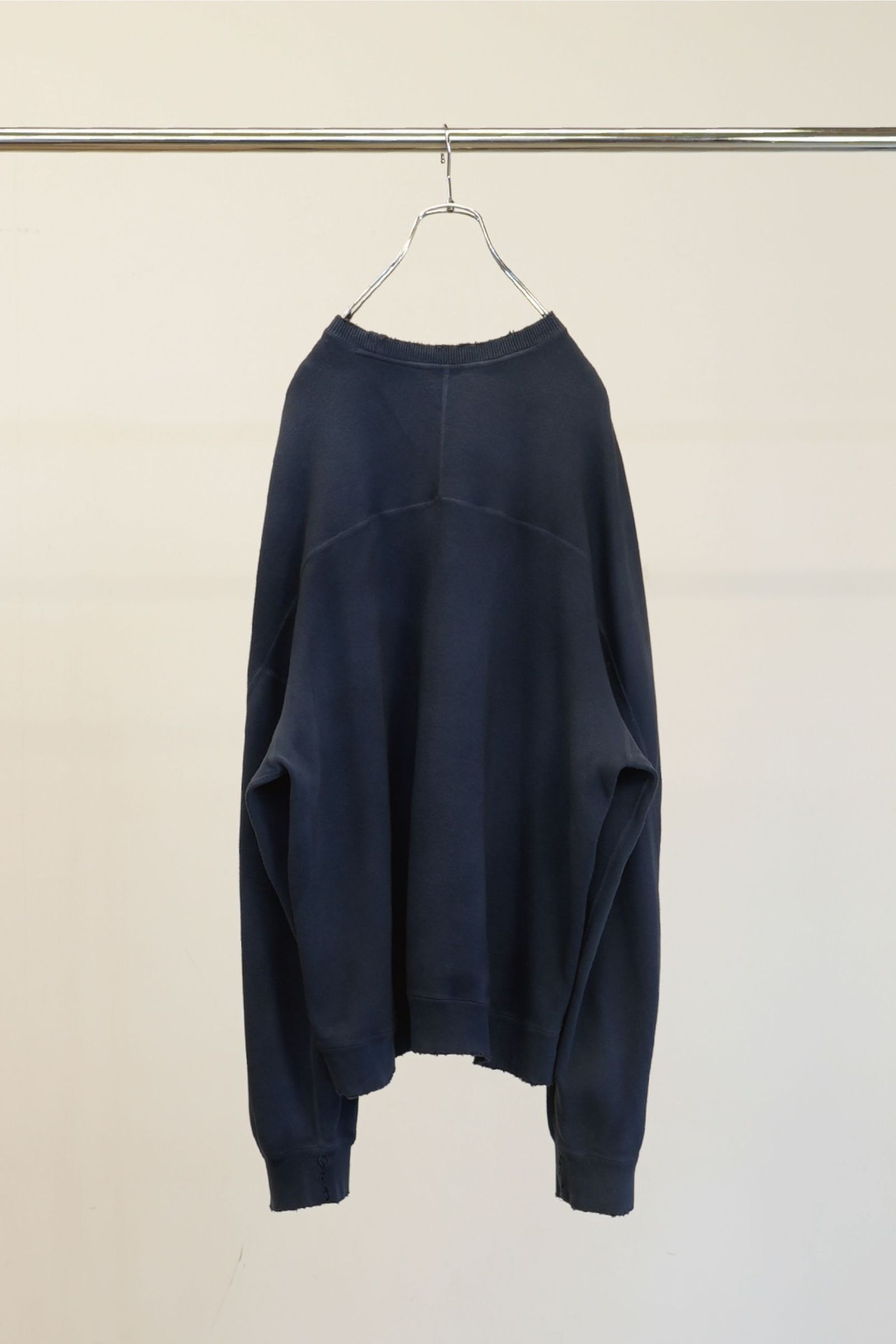 [ラスト1点] SMOOTH SWEAT SHIRT | D.NAVY | スウェット