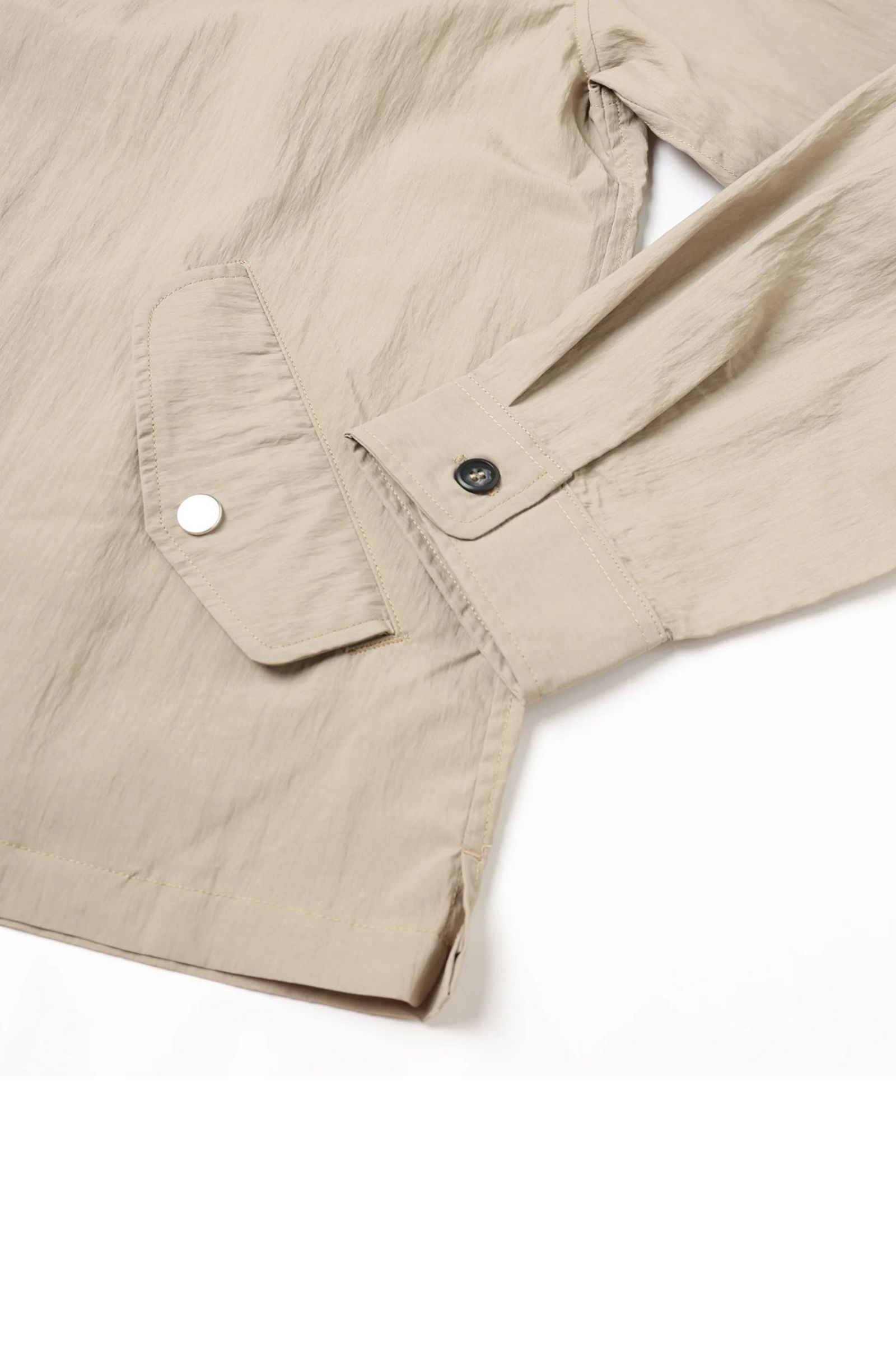 JIEDA - ZIP SHIRT | OLIVE GRAY | シャツジャケット | NapsNote