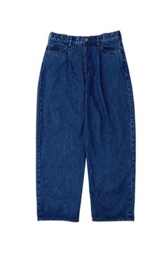 [ラスト1点] 1TUCK BAGGY DENIM BIO | BLUE | デニム