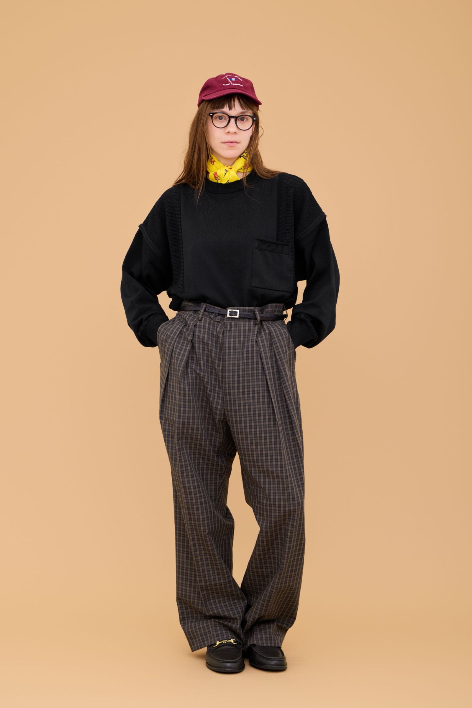 Akiyo Knit | DARK-OLIVE | ニット