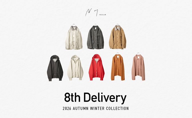 ANCELLM 26  AW 8th Delivery | New Item