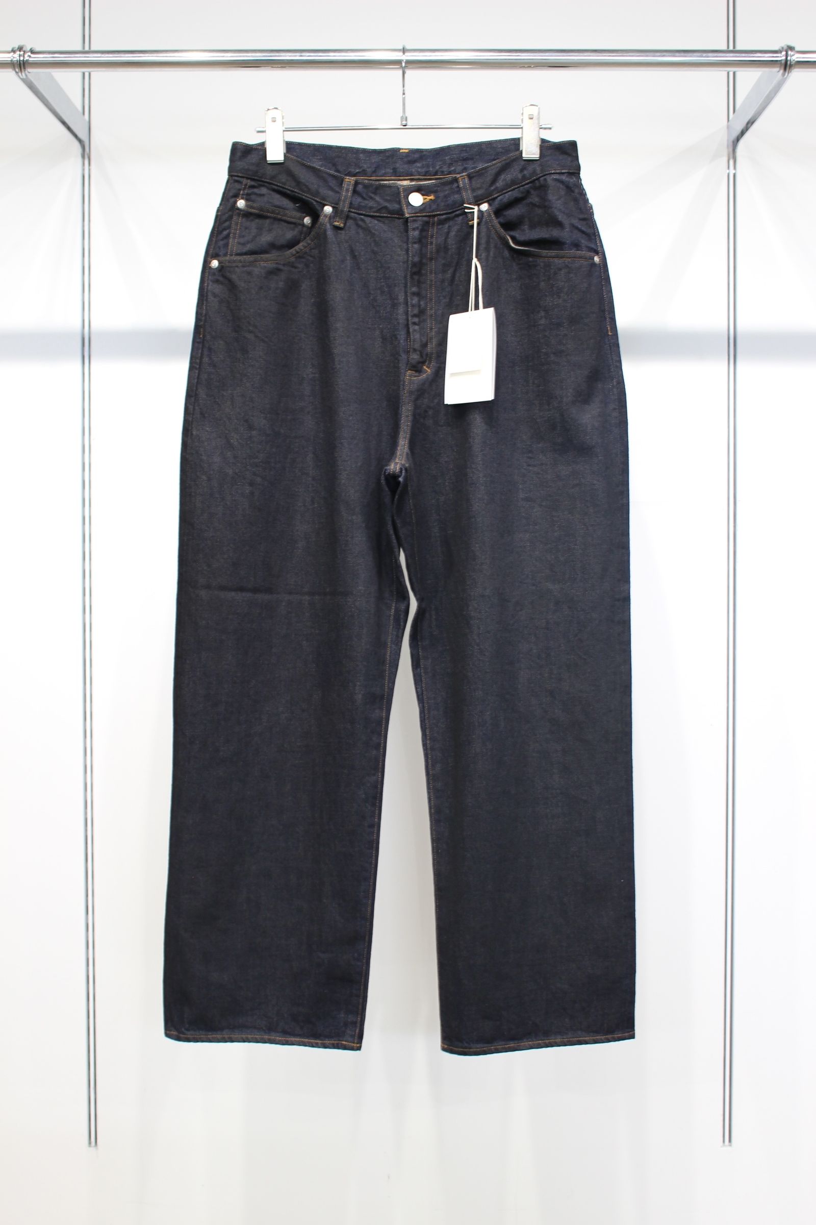 #02 SELVEDGE TAPERED 5P DENIM PANTS OW | INDIGO | デニムパンツ