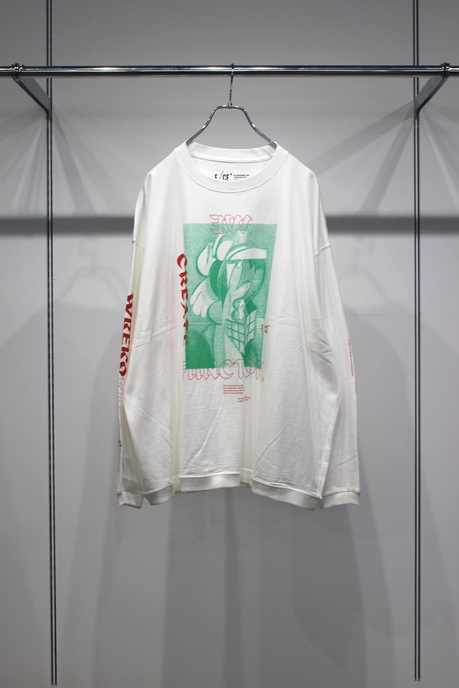 RE AIKAWA LONG SLEEVE TYPE-A | White | カットソー