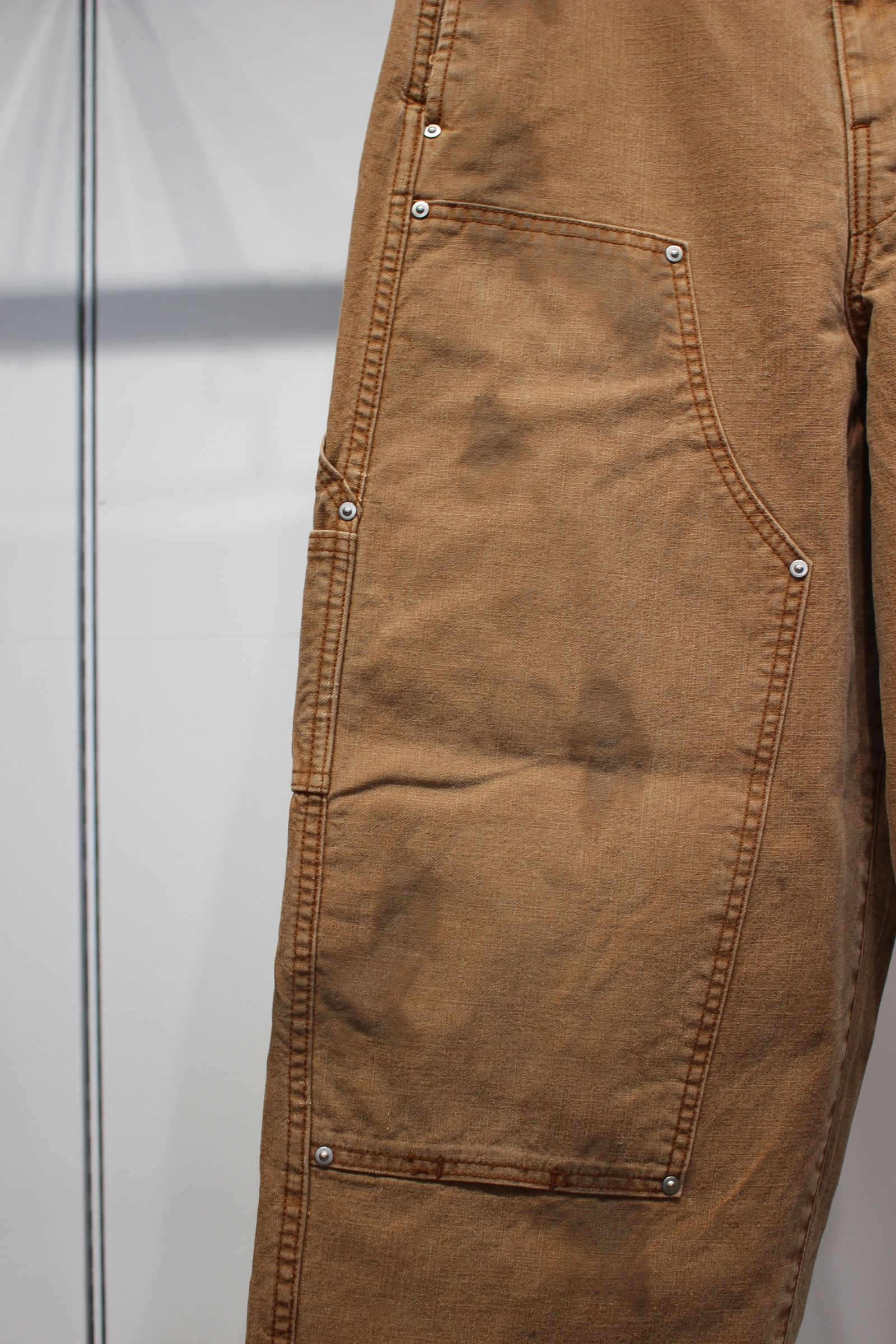 DUCK DOUBLE KNEE PANTS | BROWN | ダブルニーパンツ