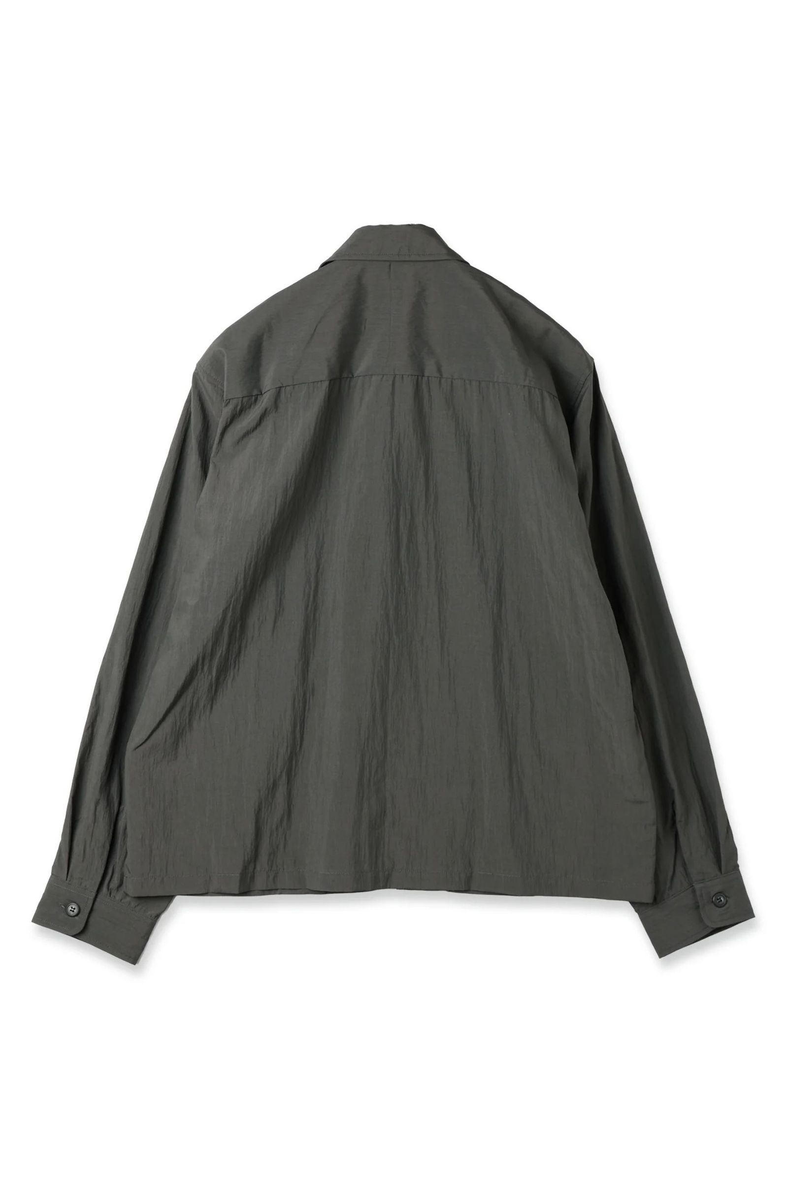 ZIP SHIRT | DARK GRAY | シャツジャケット