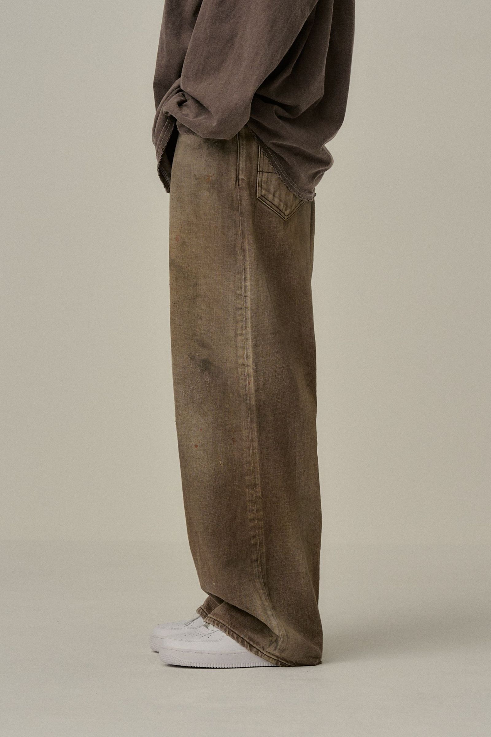 #03 AGING01 | BROWN | デニムパンツ