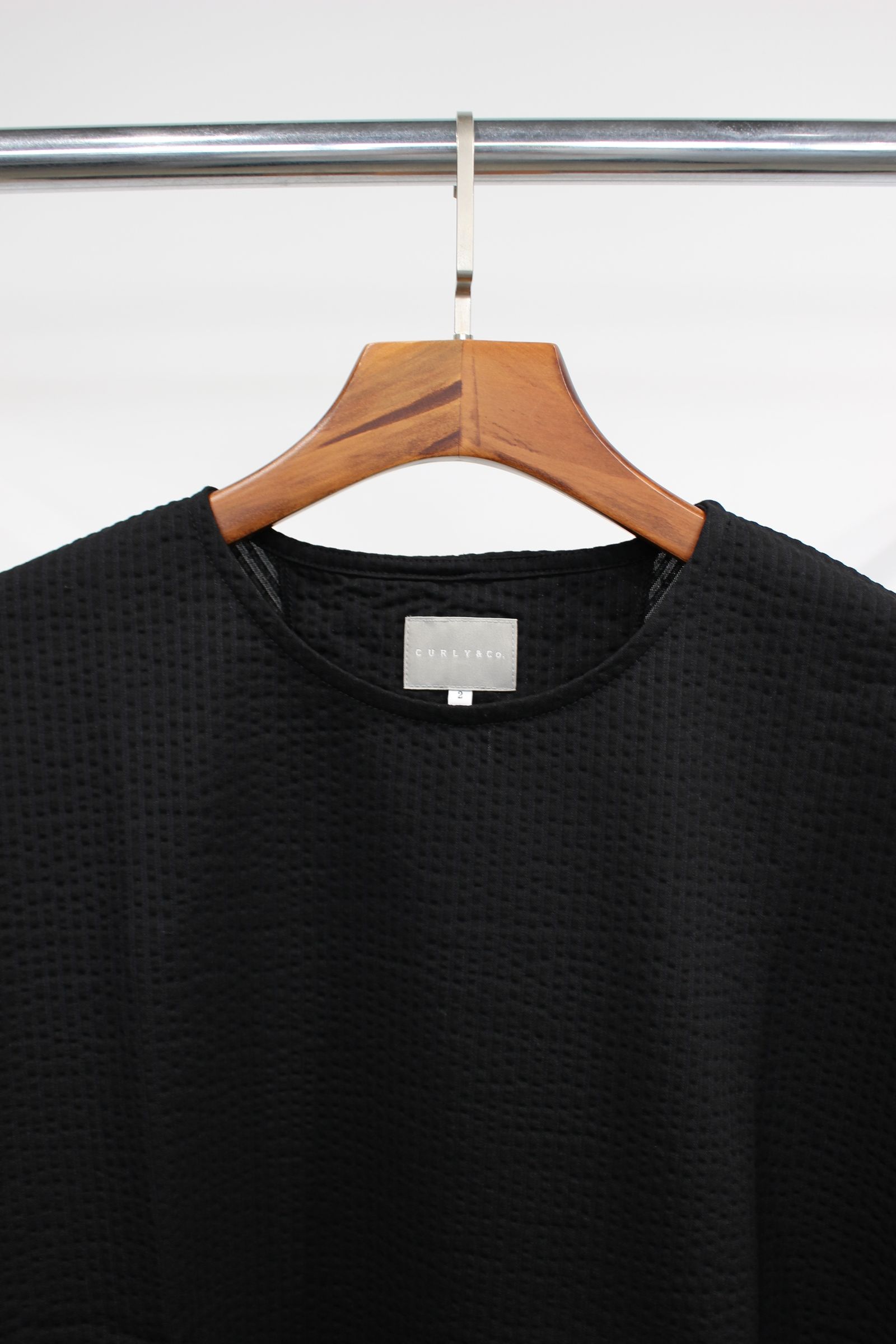 RELAXIN D/S TEE “Seersucker”/カットソー
