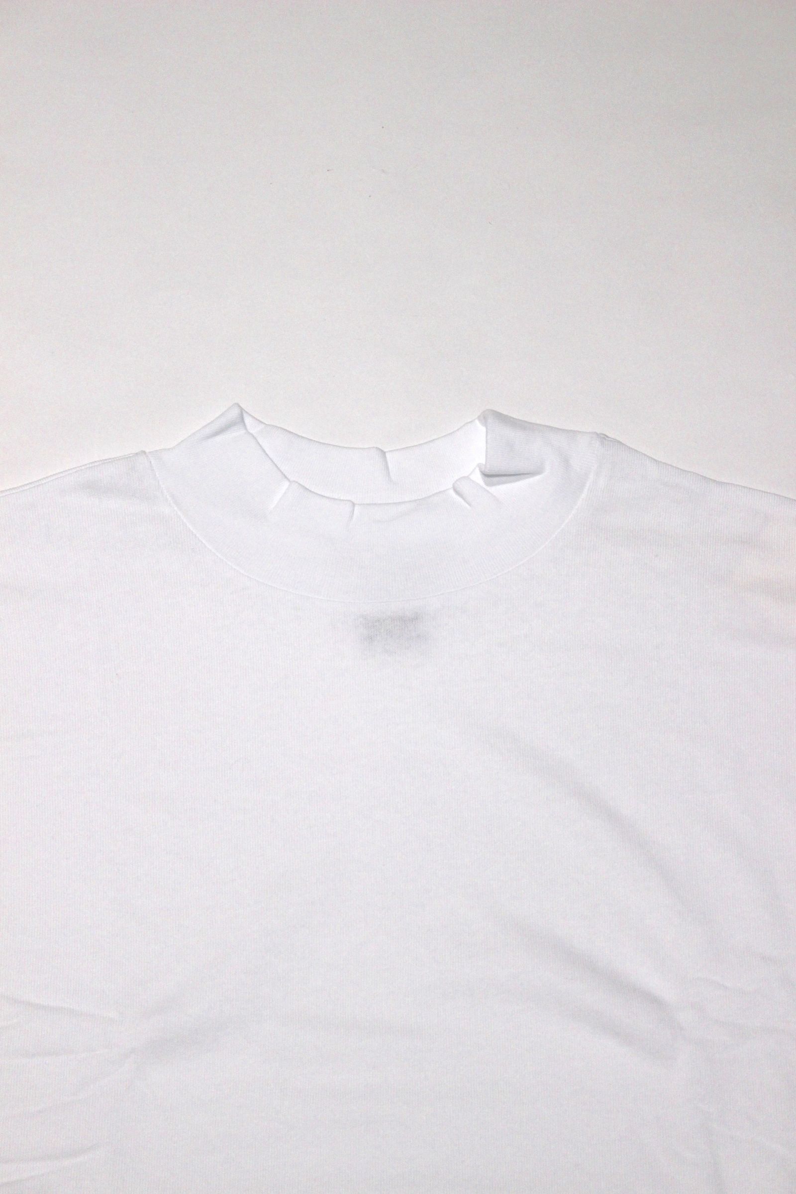 LAYERED MOC NECK L/S T-SHIRT"FRUIT OF THE LOOM"/カットソー