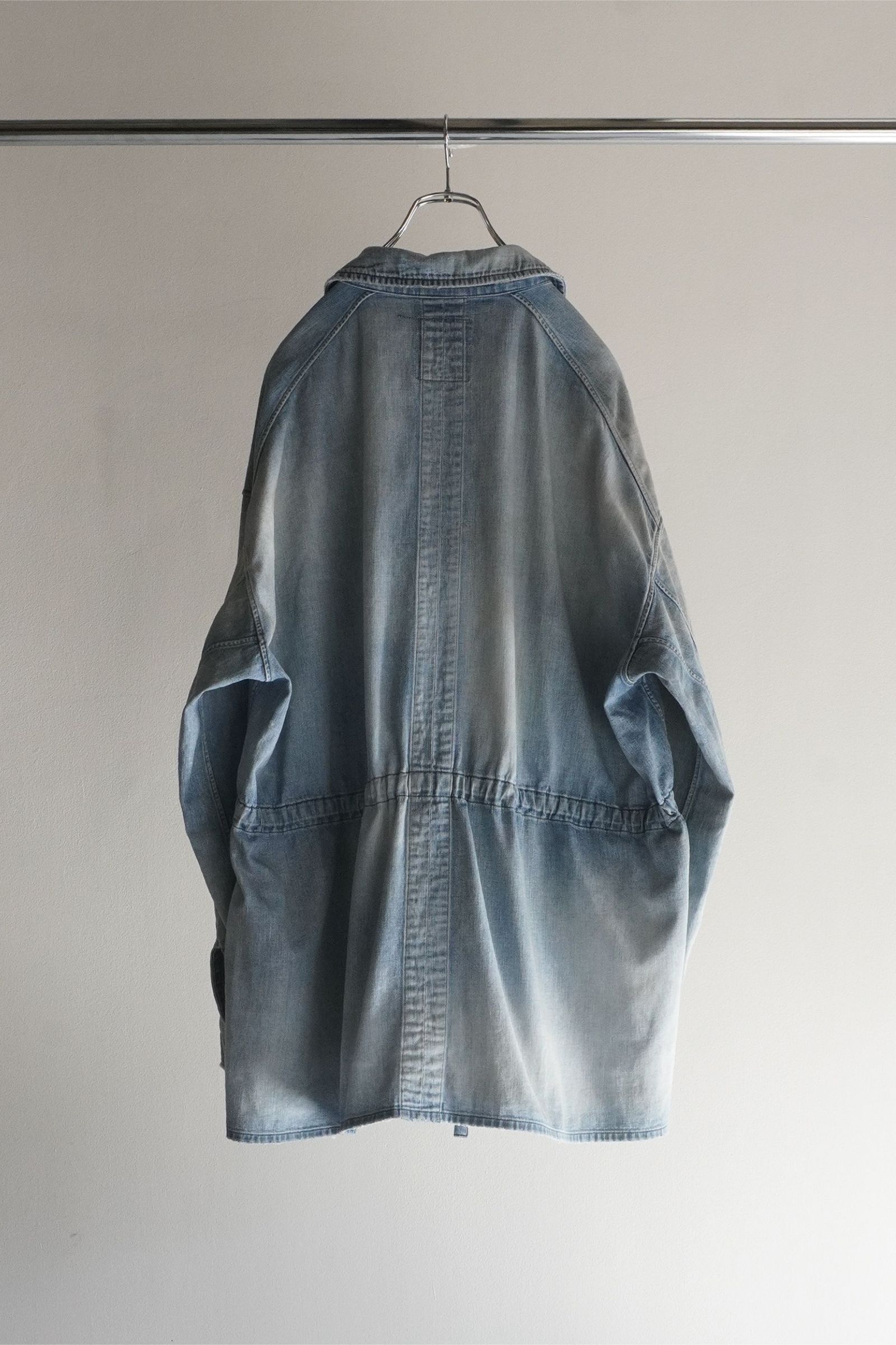 AGING DENIM SHIRT JACKET | INDIGO | ジャケット