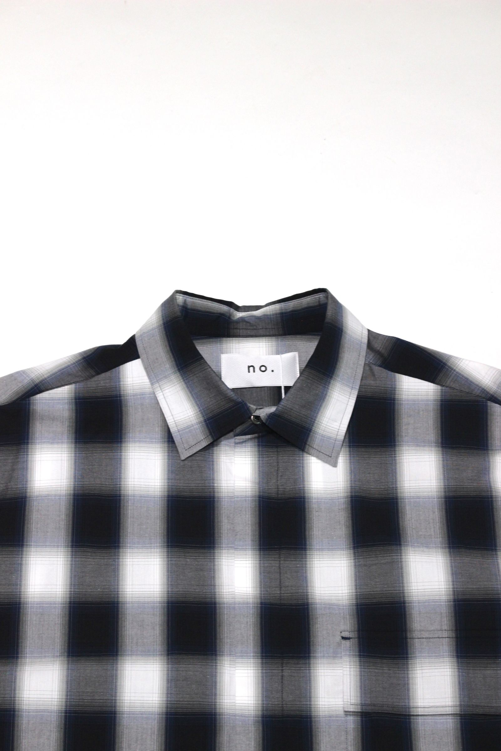 FRONT FLY SHIRT/チェックシャツ