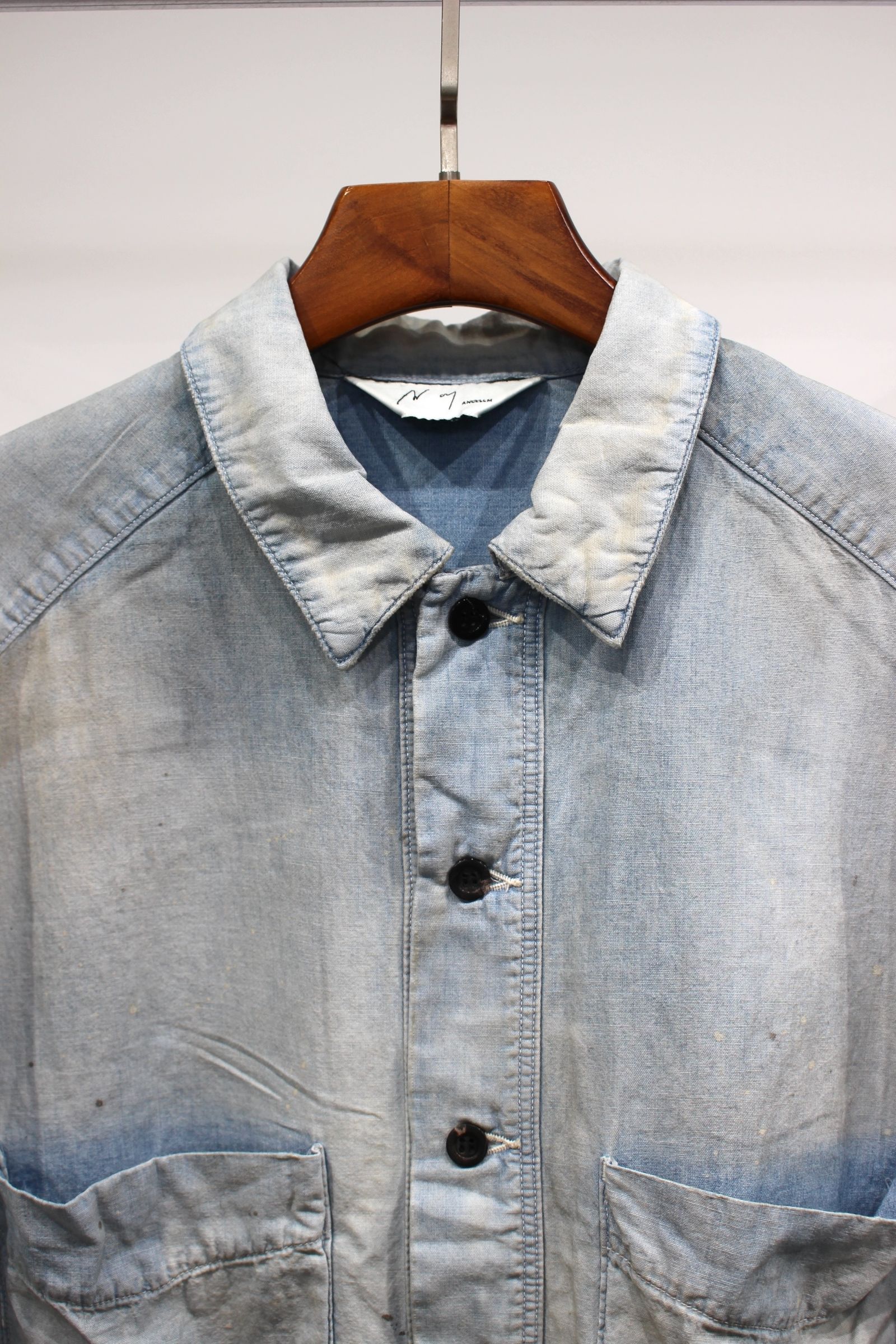 CHAMBRAY SHIRT JACKET | INDIGO | シャンブレーシャツジャケット