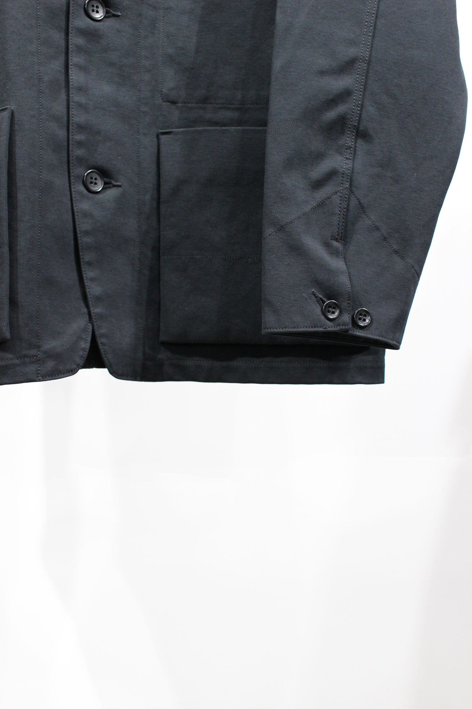 HARD TWILL COVERALL/BLACK