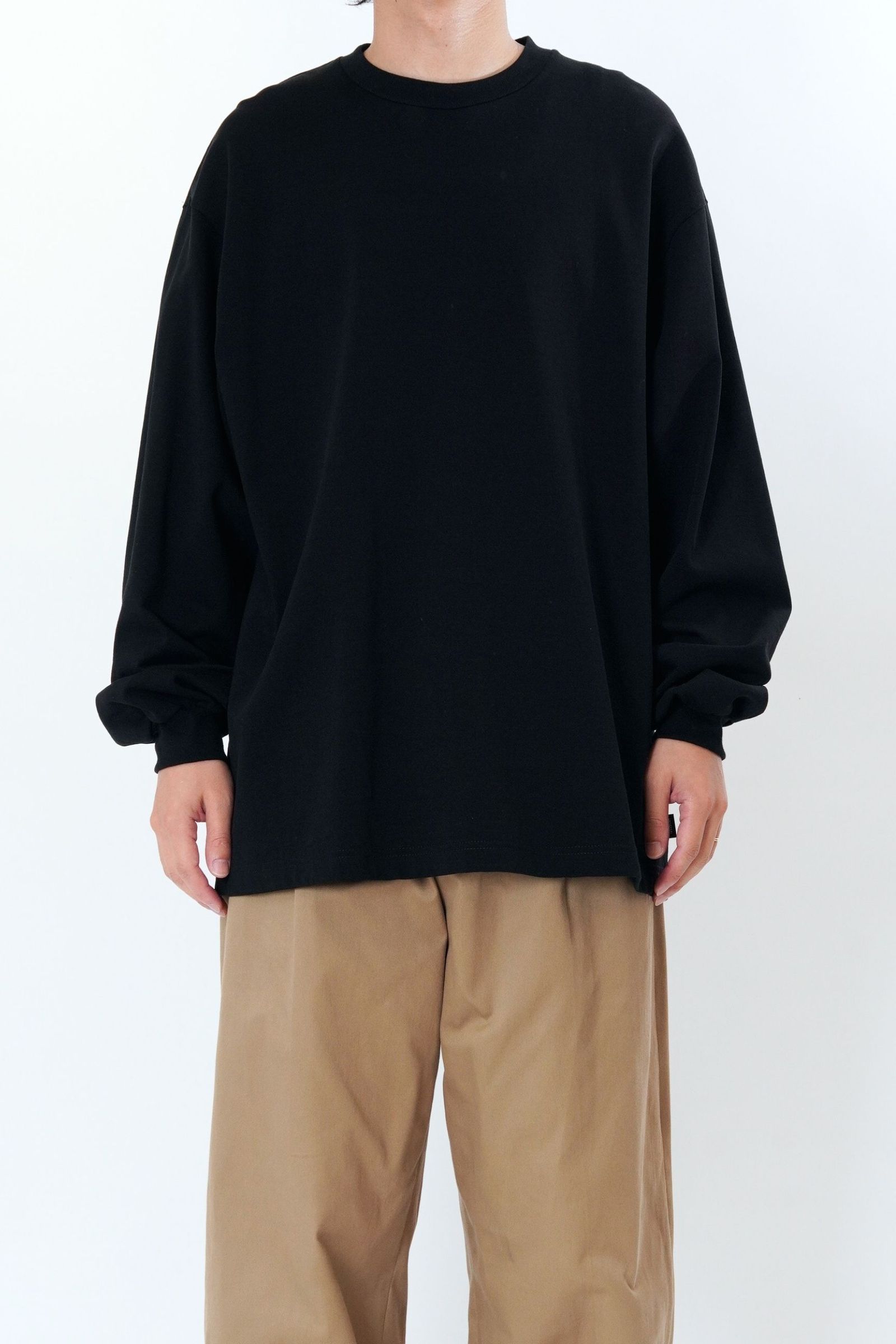 L/S T-SHIRTS | BLACK | カットソー