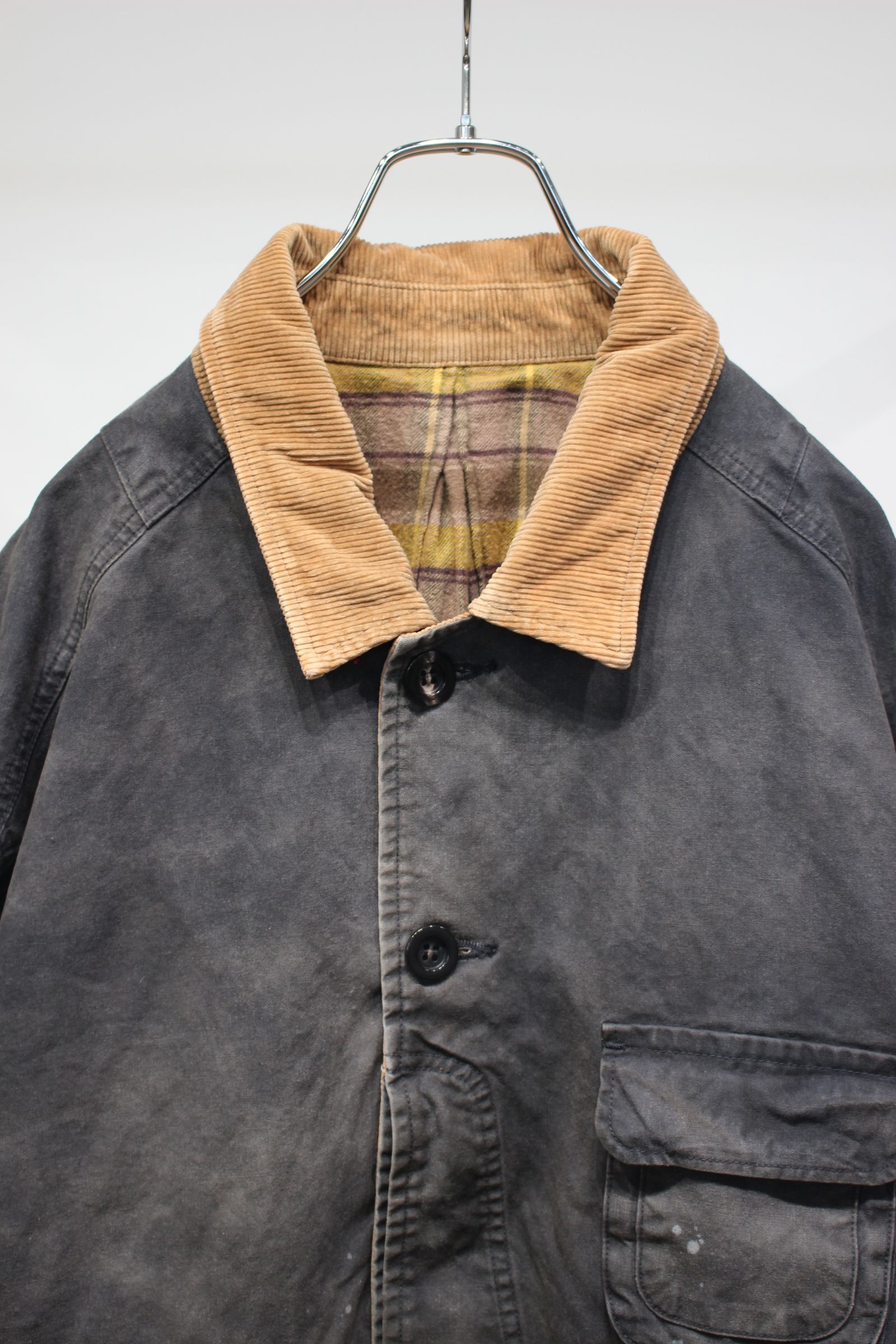 REVERSIBLE WORK JACKET | BLACK | リバーシブルジャケット