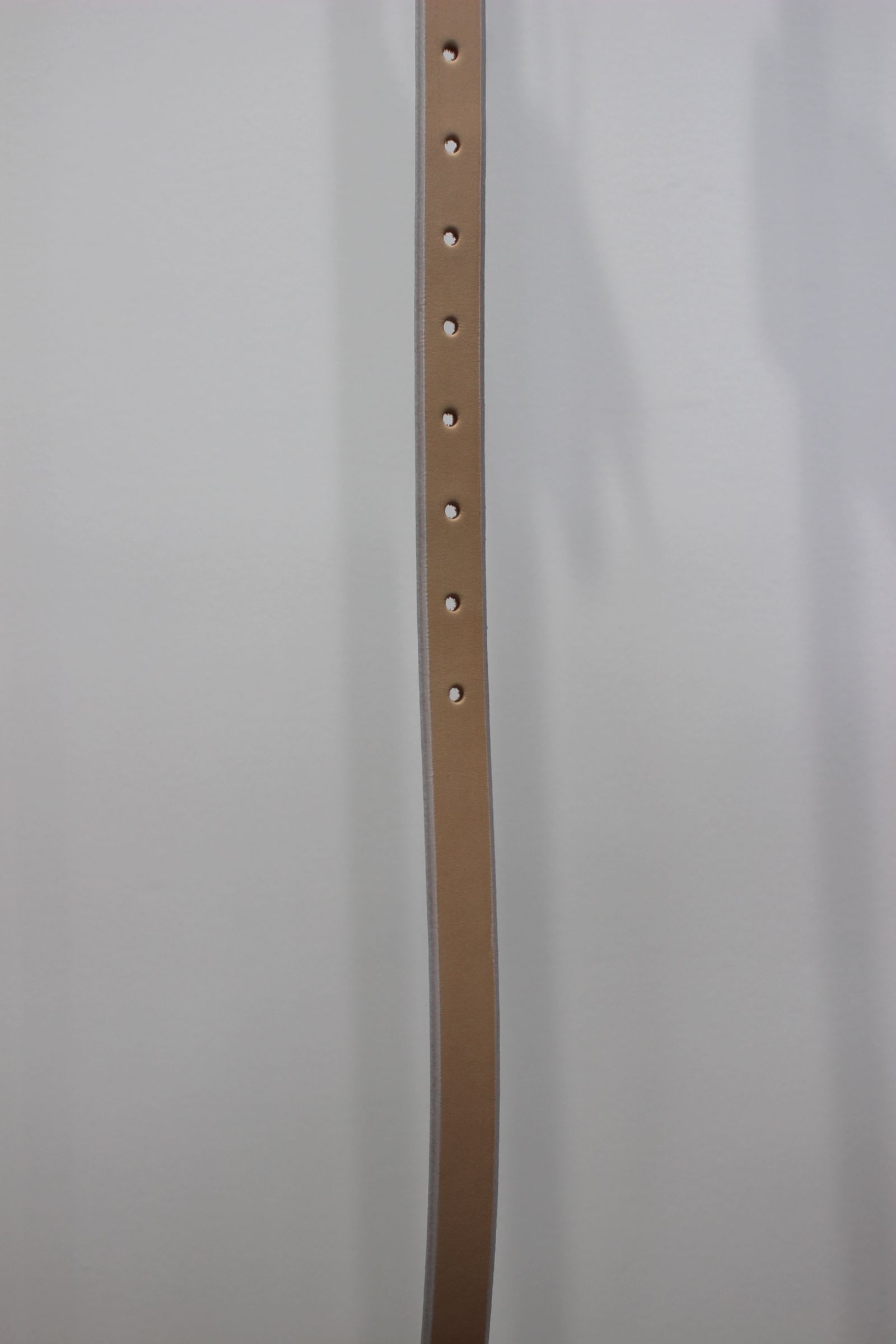 NARROW LEATHER BELT | NATURAL | ベルト