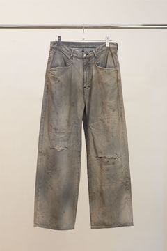 #06 10oz AGING type-A | BLACK | デニムパンツ