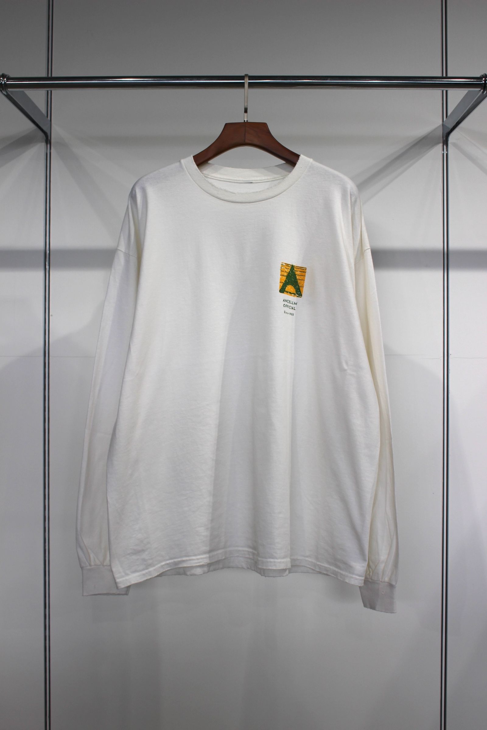 LOGO LS T-SHIRT | WHITE | カットソー
