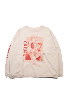 RE AIKAWA LONG SLEEVE TYPE-A | Pink | カットソー
