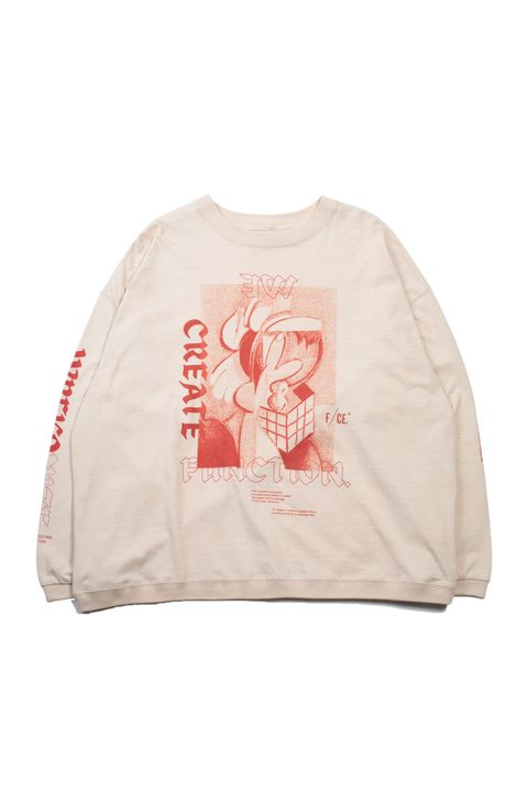 RE AIKAWA LONG SLEEVE TYPE-A | Pink | カットソー