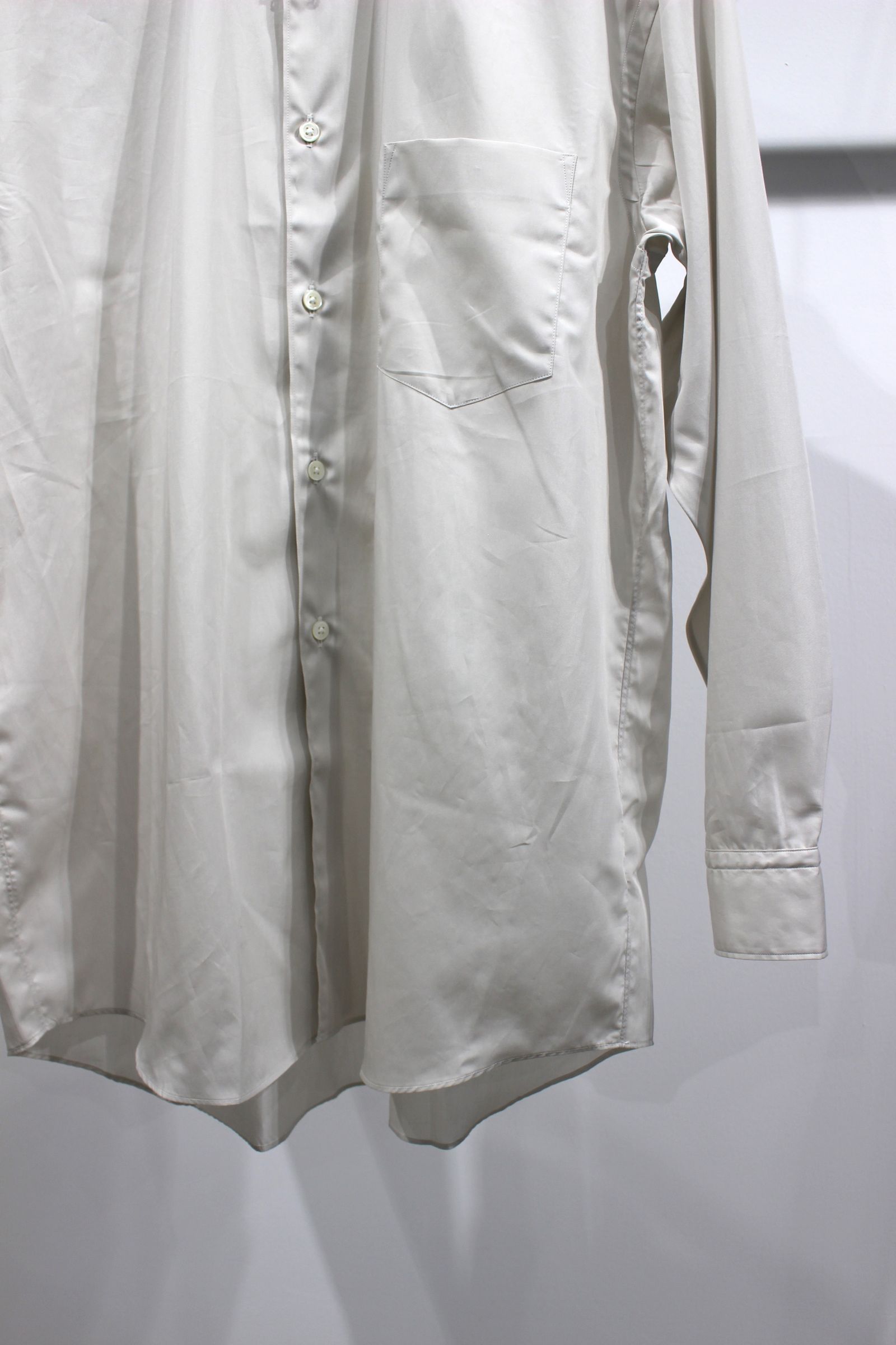 200/2 SUPIMA BROAD REGULAR COLLAR SHIRT/L.BEIGE