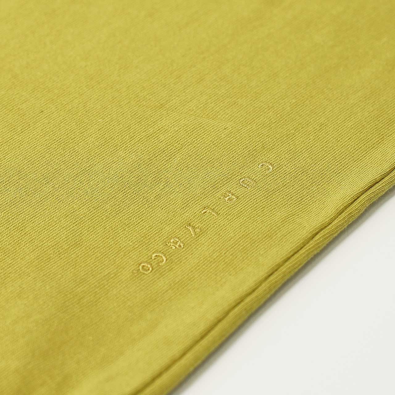 AGED COTTON TEE | DULL LIME | カットソー