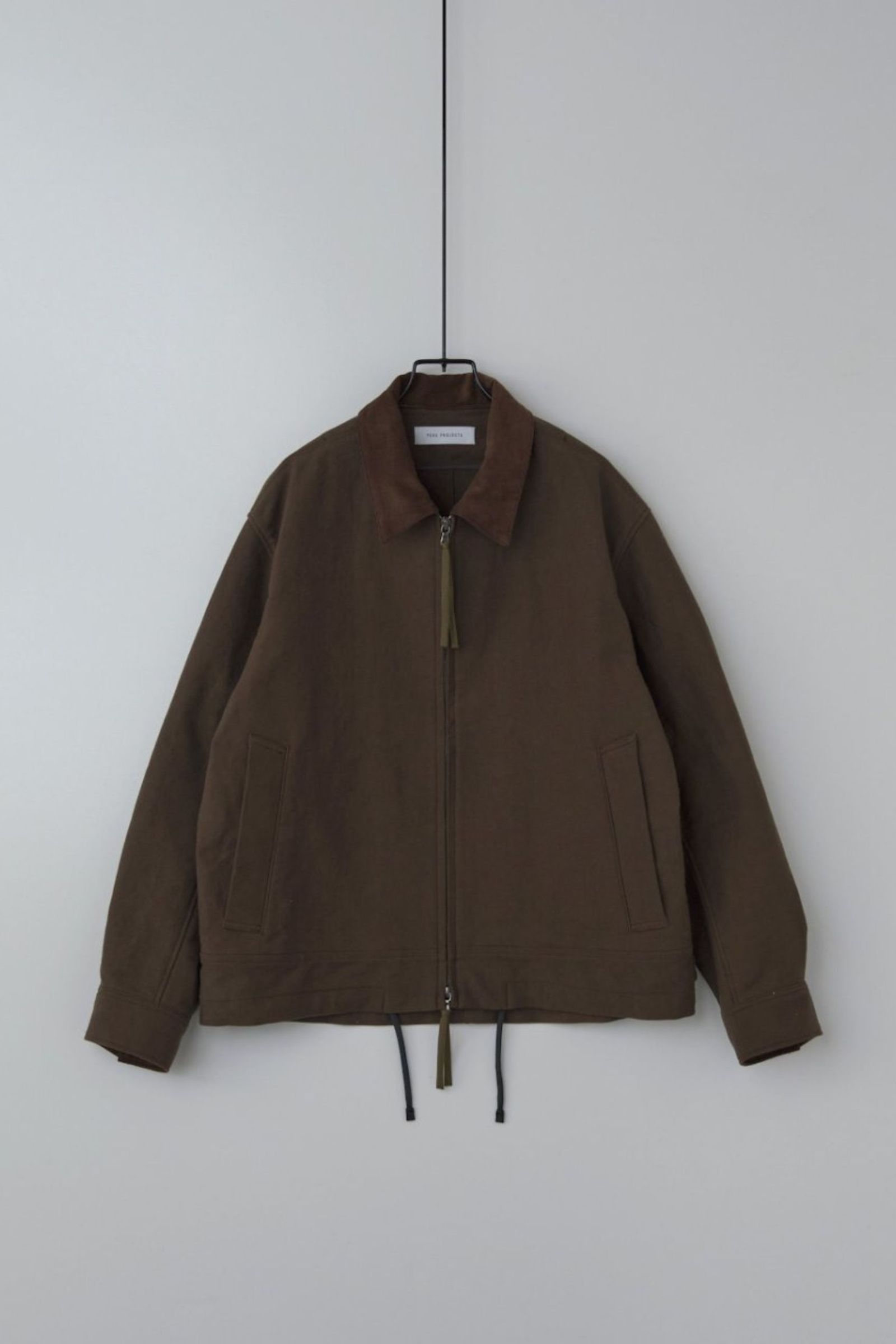 JENS SHORT BLOUSON "moleskin" | KHAKI | ブルゾン