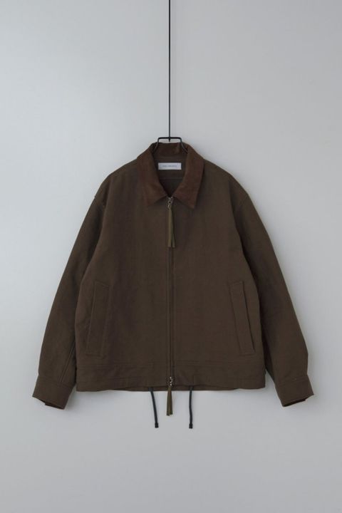 JENS SHORT BLOUSON "moleskin" | KHAKI | ブルゾン