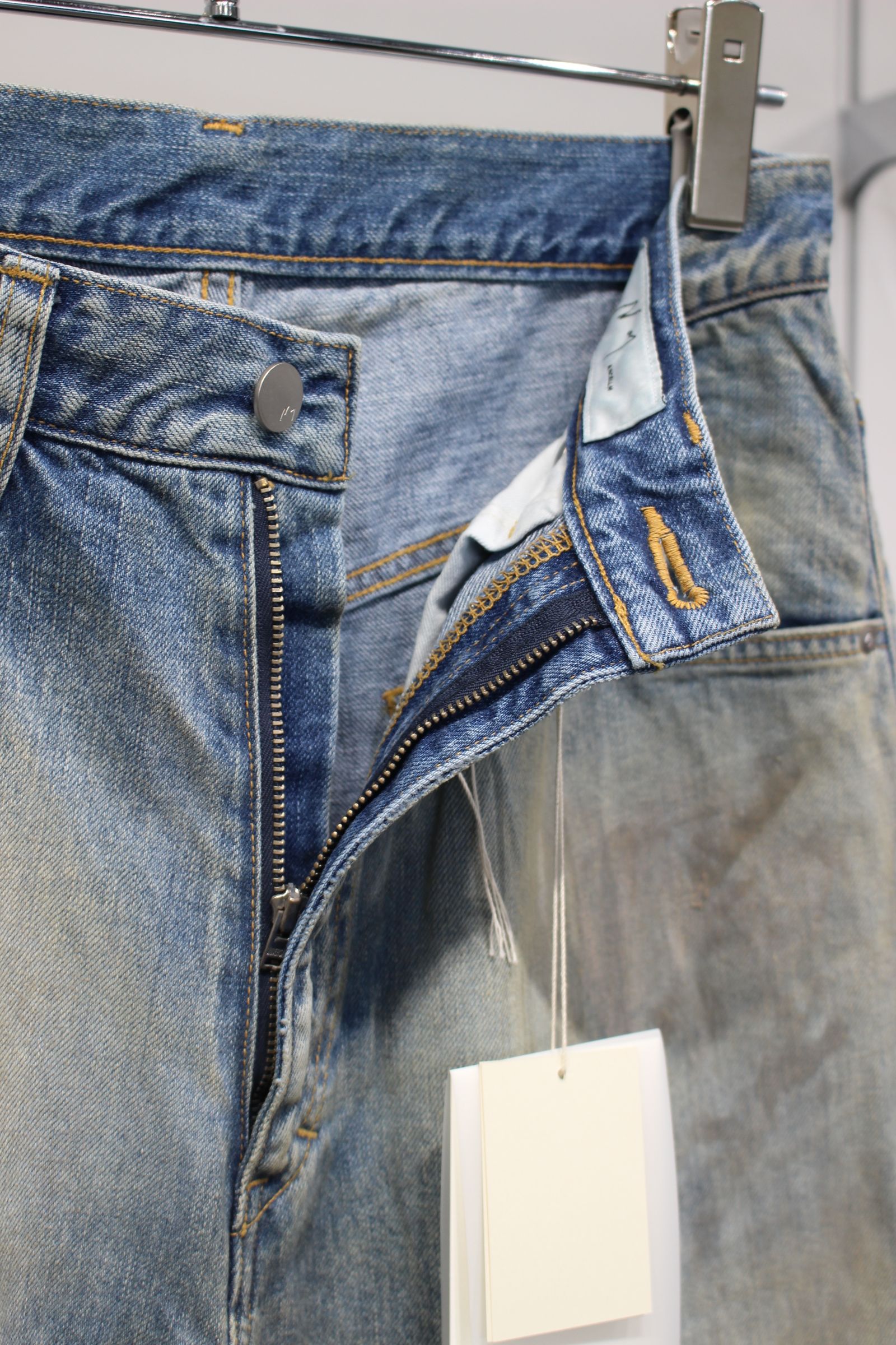 #08 MIDDLE STRAIGHT 5P DENIM PANTS | INDIGO | デニムパンツ