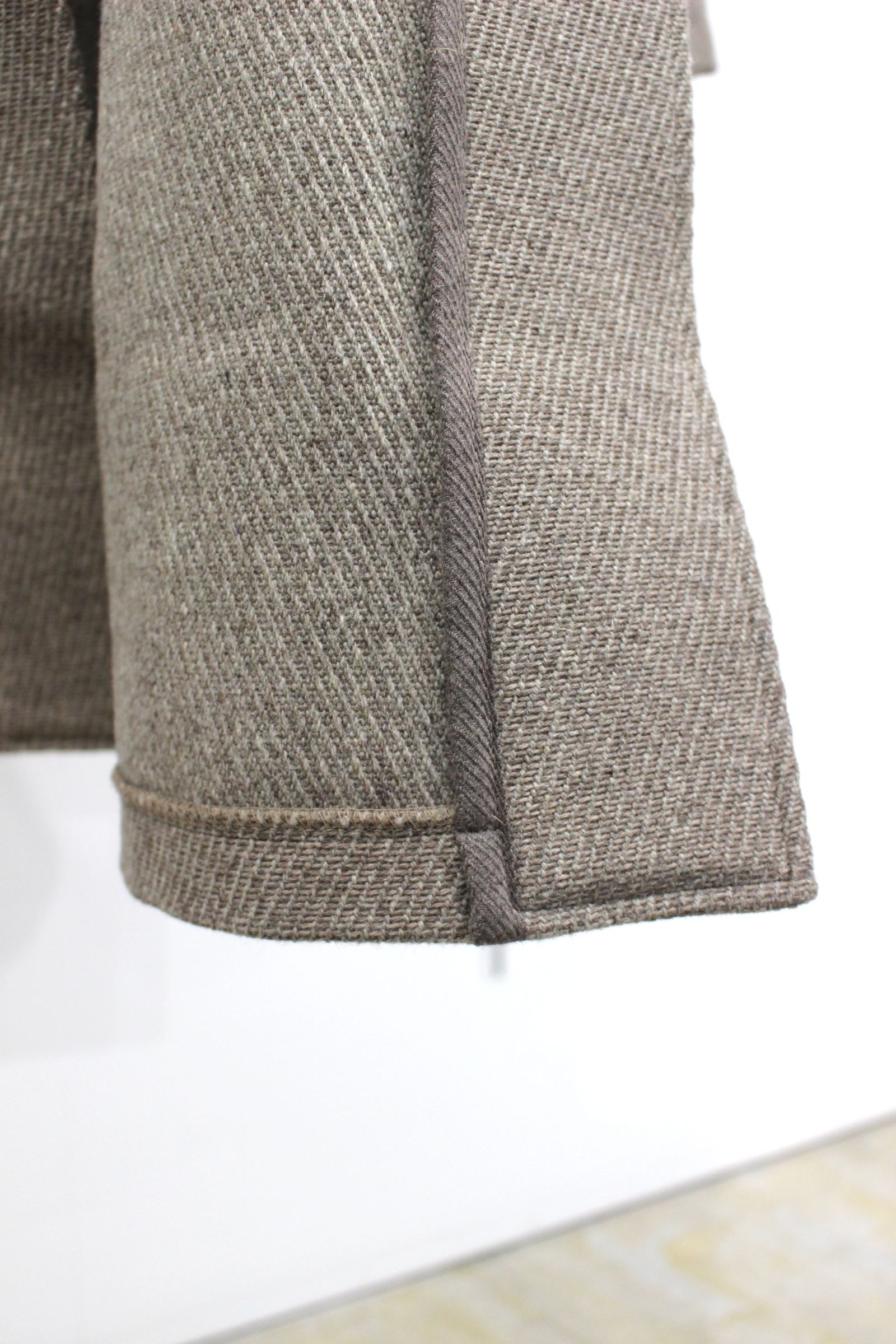 [ラスト1点] HYPER BIG CASHMERE HEAVY ROYAL NAVY DUFFEL COAT | BEIGE | ダッフルコート