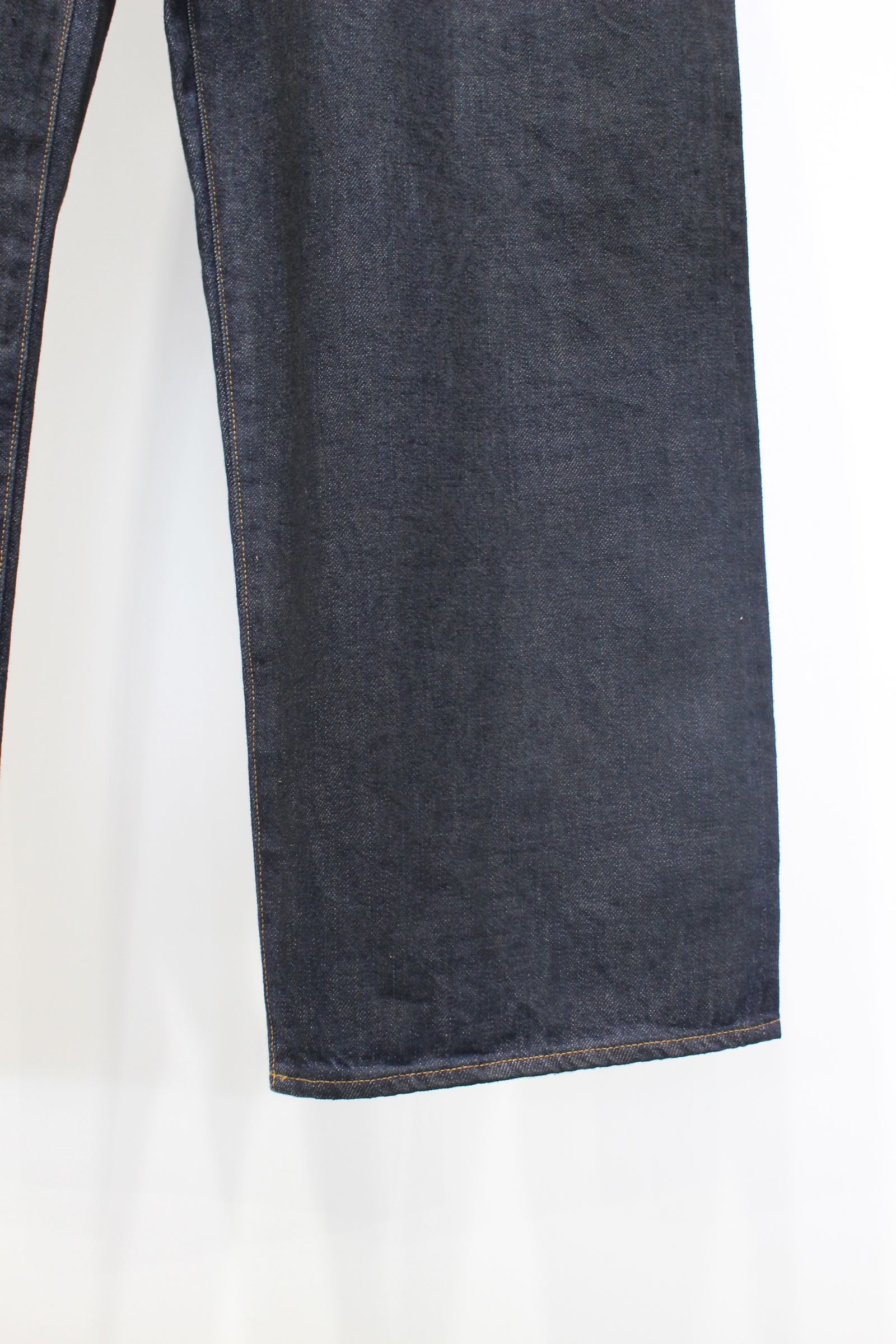 #02 SELVEDGE TAPERED 5P DENIM PANTS OW | INDIGO | デニムパンツ