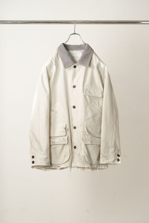[ラスト1点] FINX HUNTING JACKET | G.WHITE | ハンティングジャケット