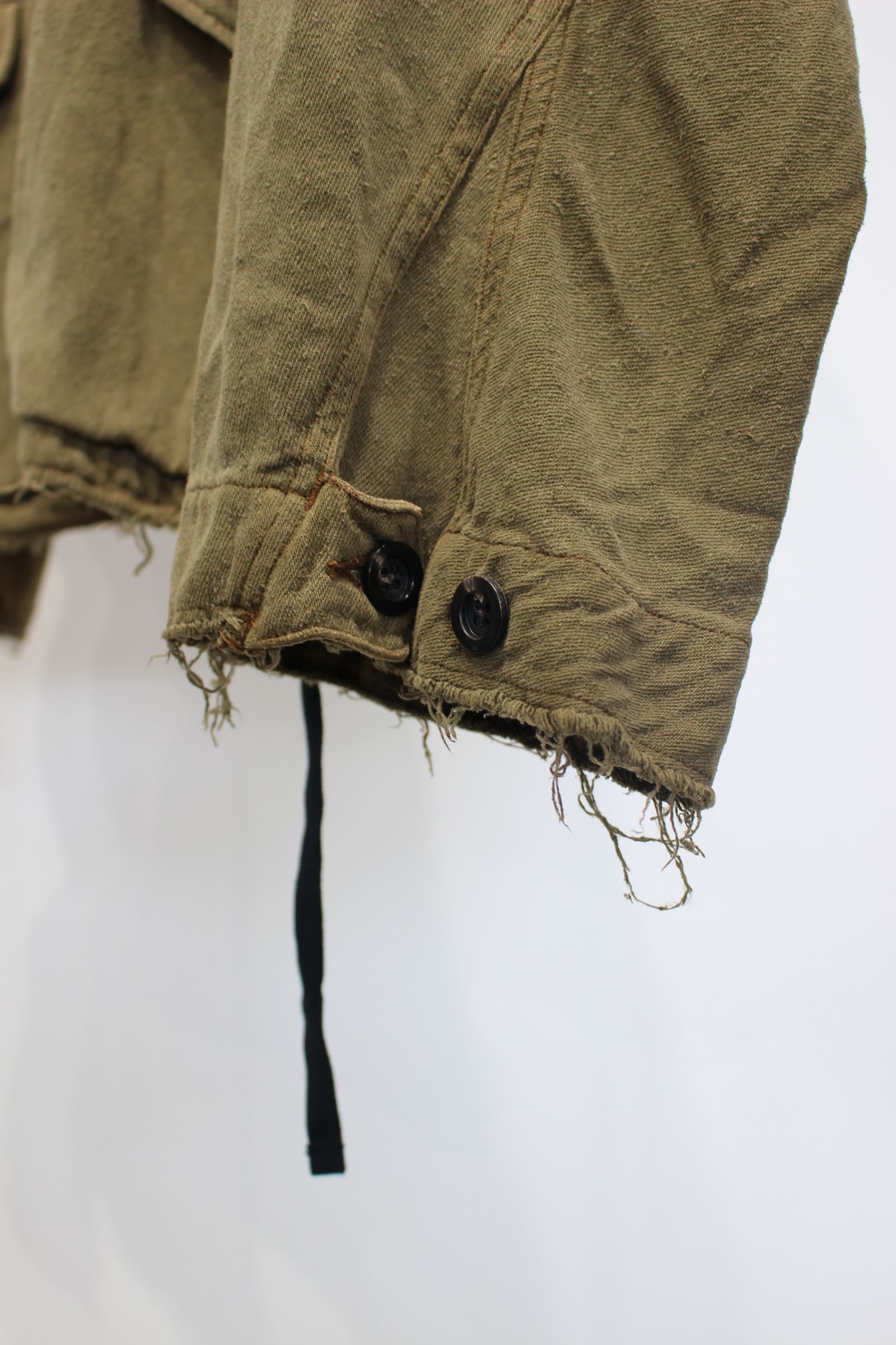 SILK SUEDE FIELD JACKET | KHAKI | フィールドジャケット