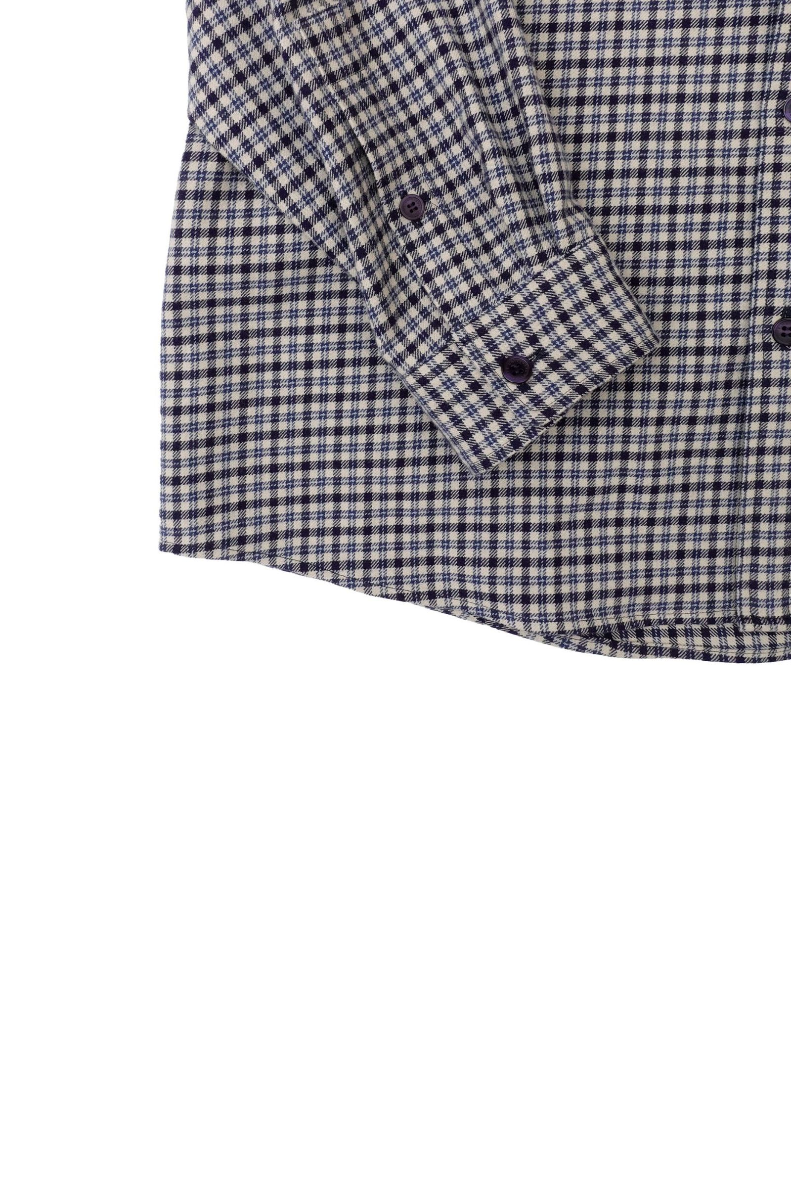 UNIVERSAL PRODUCTS - ORIGINAL CHECK L/S WORK SHHIRS | BROWN
