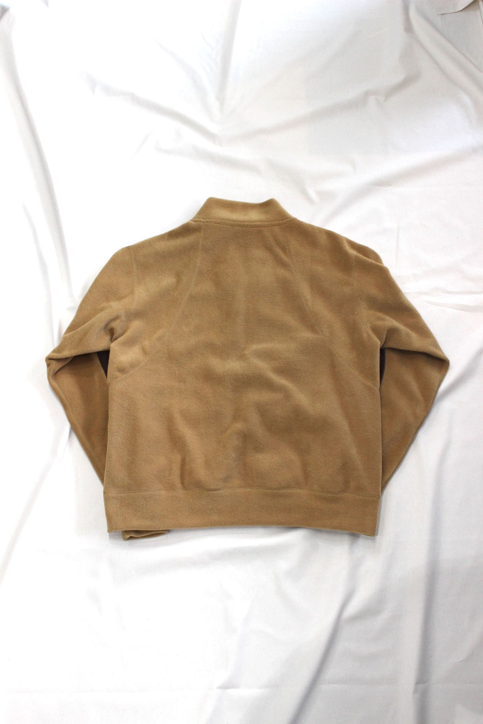 SWITCHING FLEECE HALF ZIP L/S | BEIGE | フリース