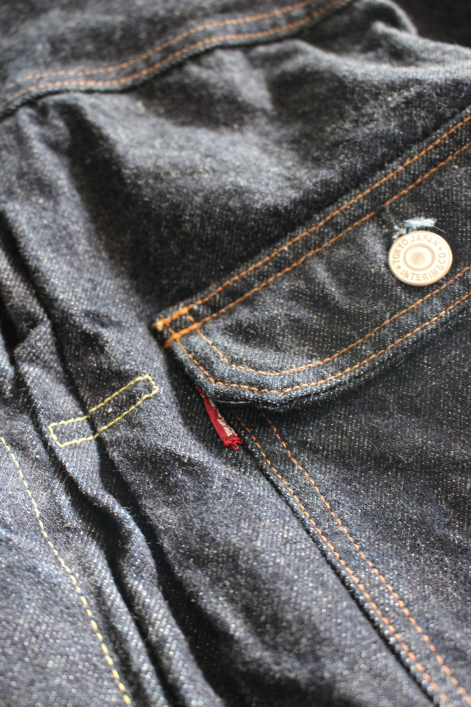 [ラスト1点] "1ST" KIBATA SHUTTLE DENIM JACKET | NAVY | デニムジャケット
