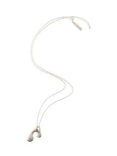 [ラスト1点] 925 SILVER J NECKLACE | SILVER | ネックレス