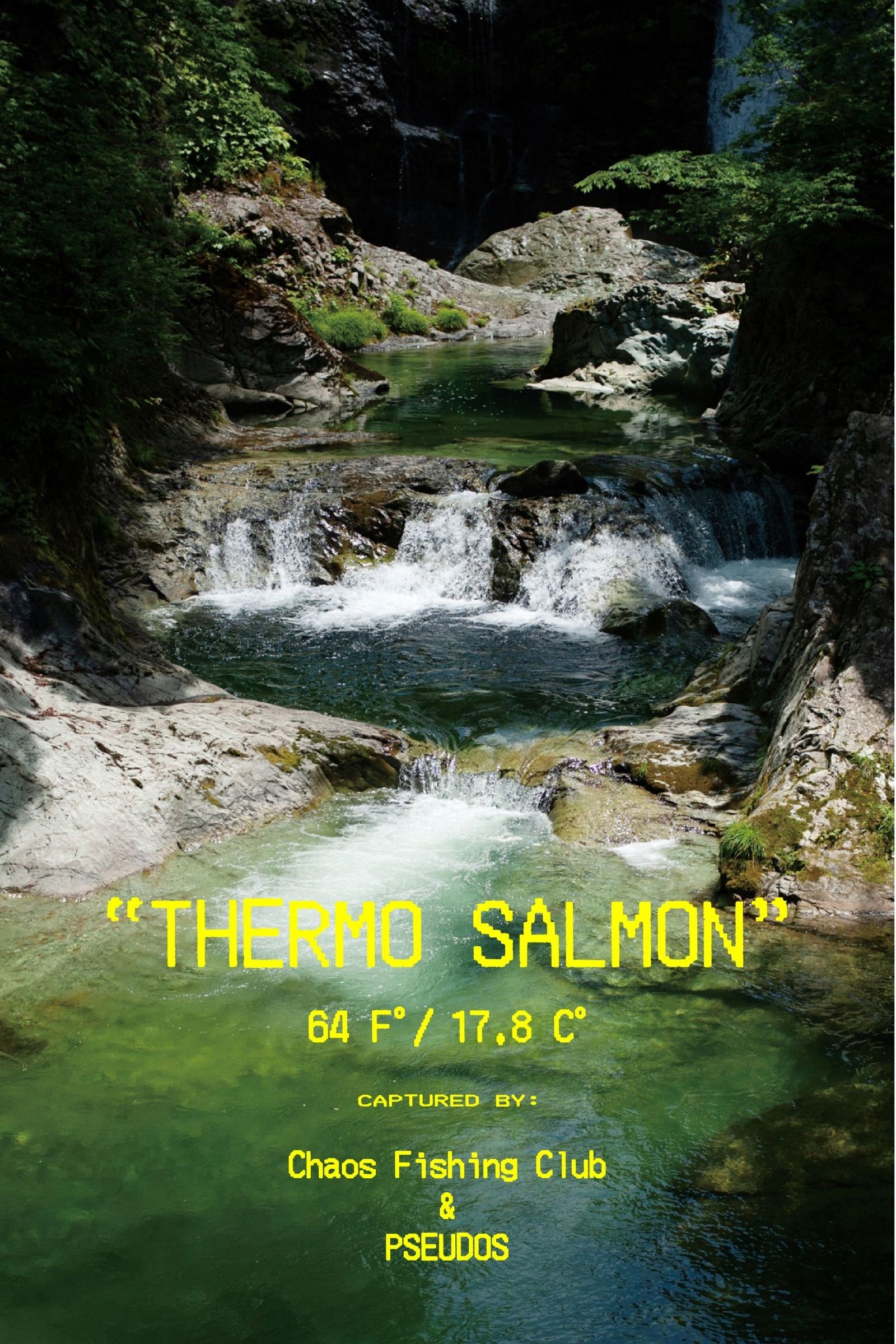 JACQUARD SWEATER LS / THERMO SALMON / CHAOS FISHING CLUB