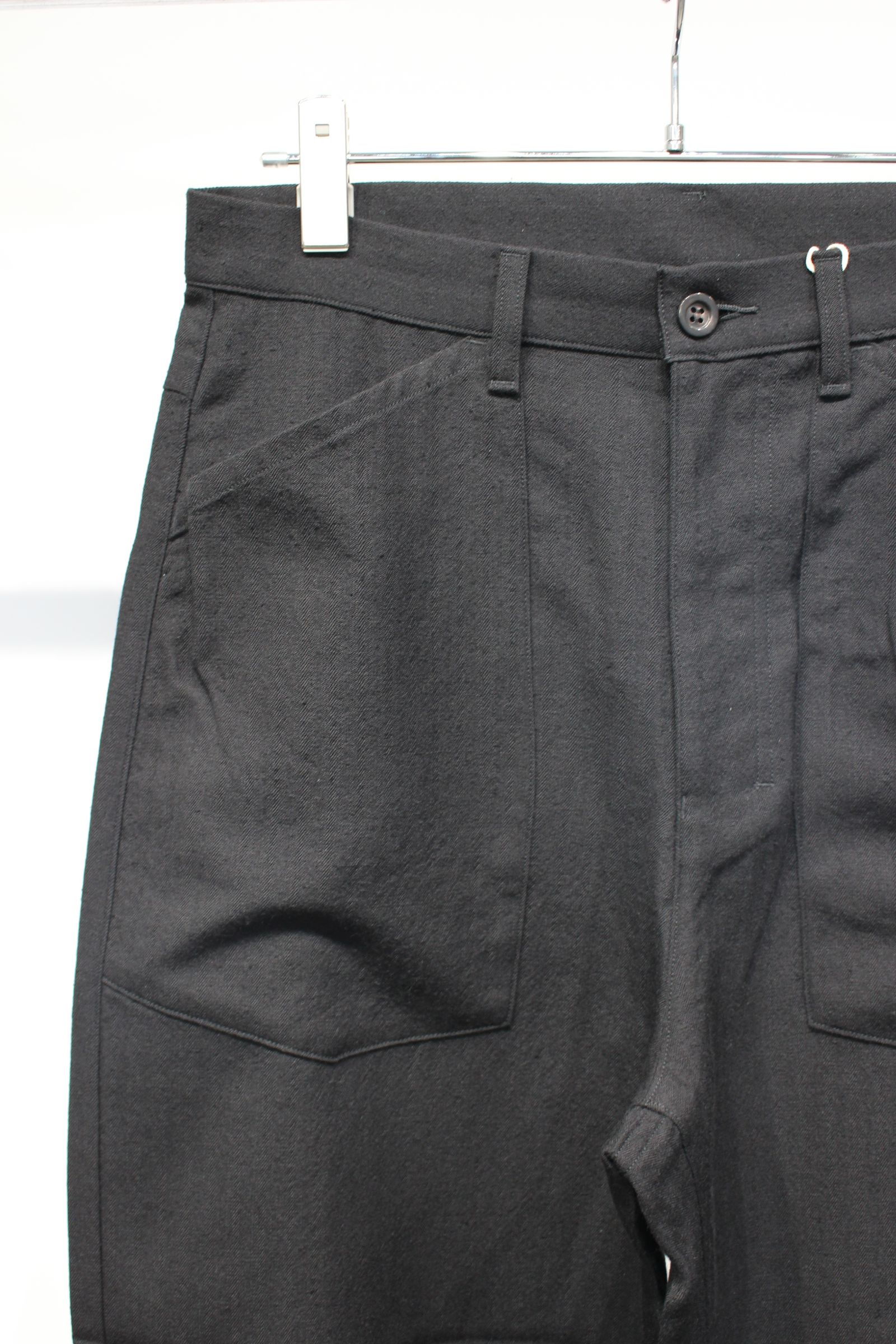 W/S BAKER PANTS | BLACK | ベーカーパンツ