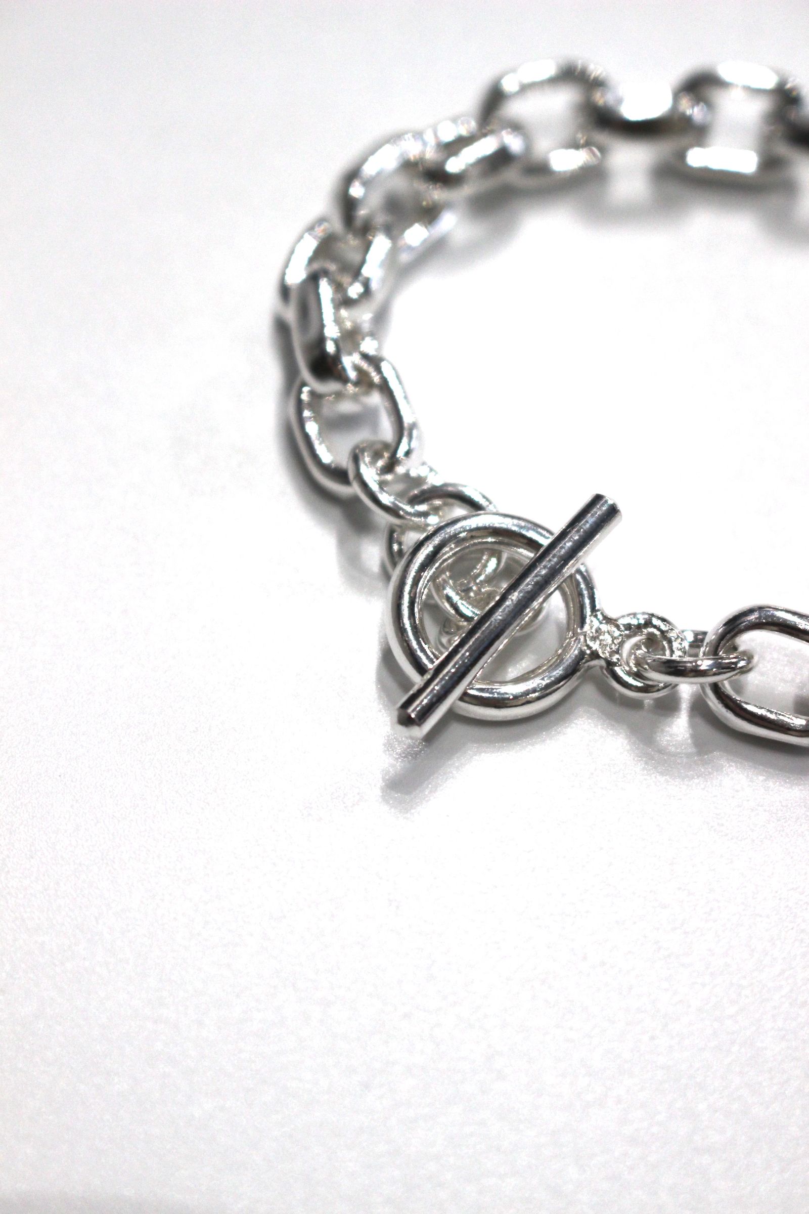 TAXCO SILVER CHAIN BRACELET/SILVER