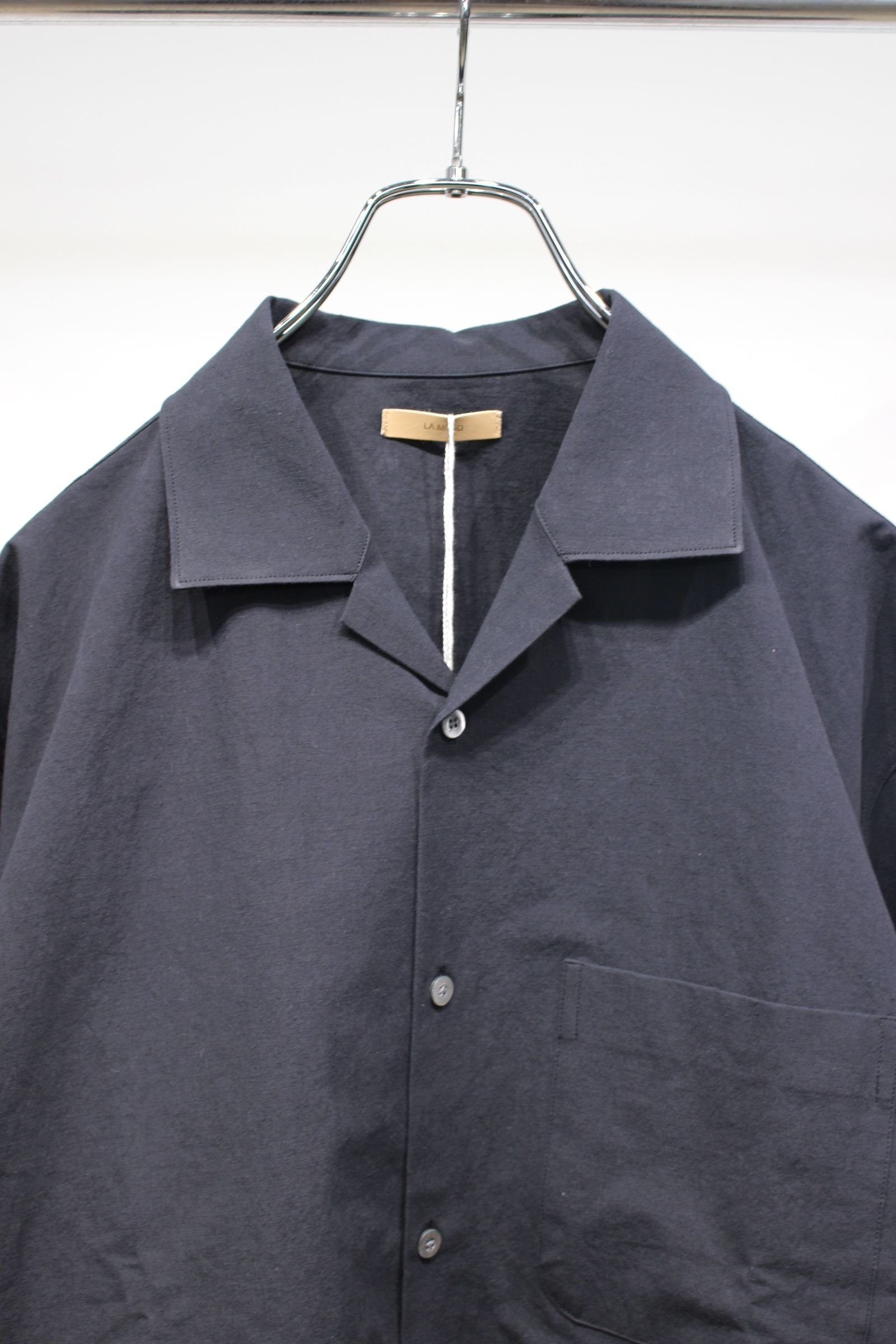 COTTON / LINEN WASHER JACKET | SUMIKORO | シャツ