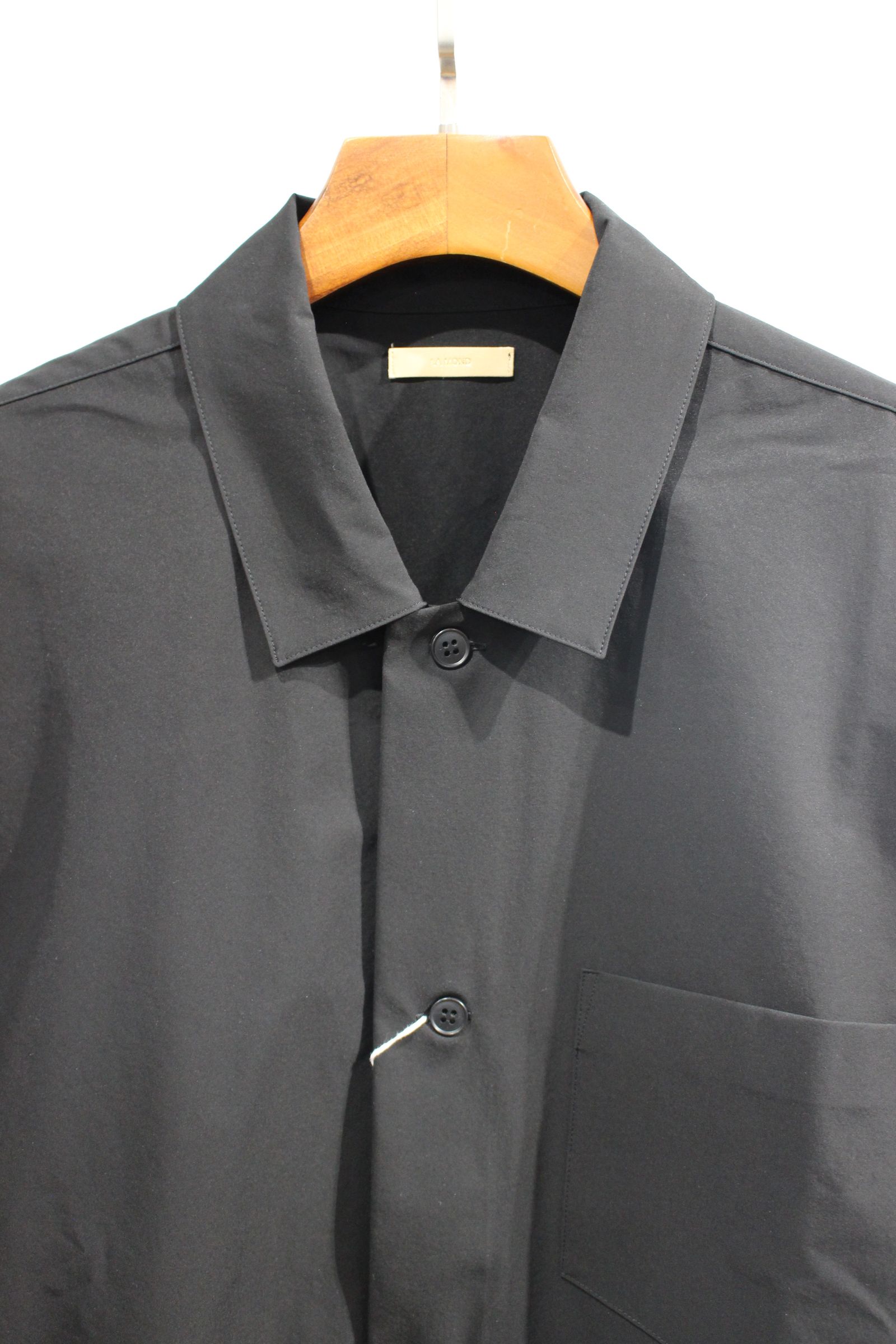 TASLAN SHORT JACKET | BLACK | シャツジャケット