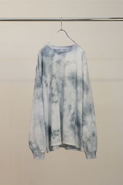 [ラスト1点] UNEVENNESS CATS AND DOGS LS | NAVY | カットソー