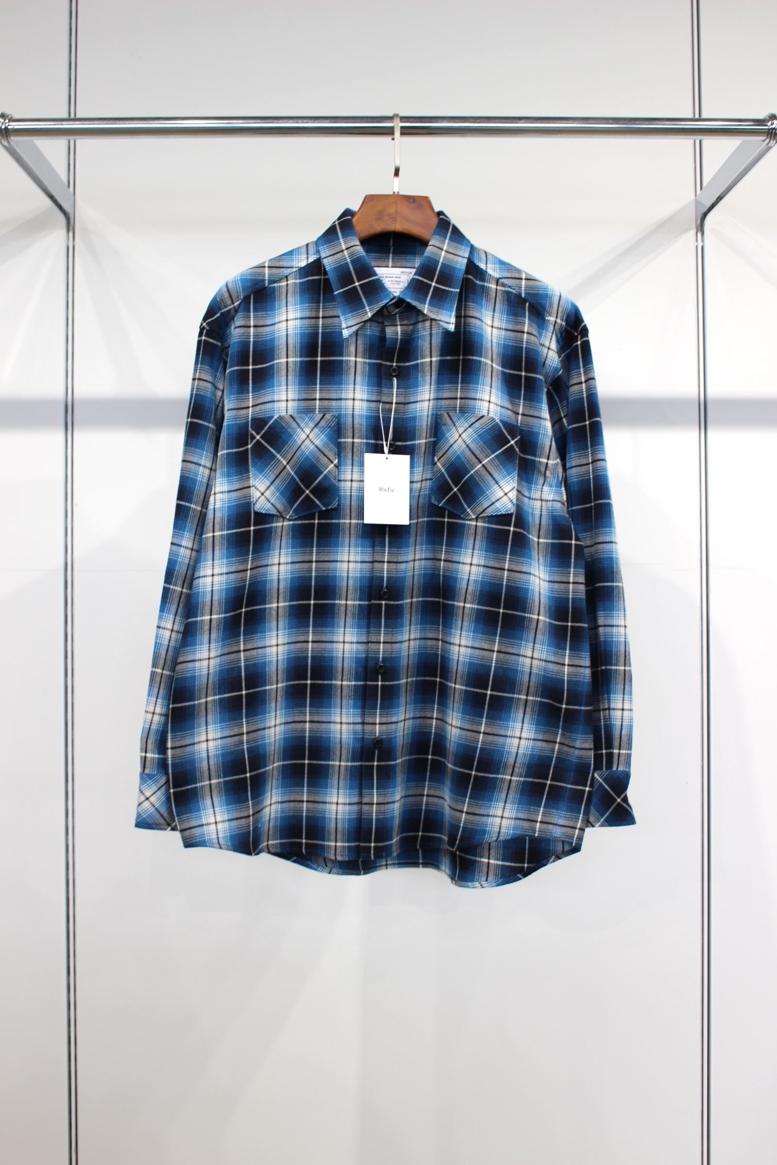 Standerd shirt | BLUE | シャツ