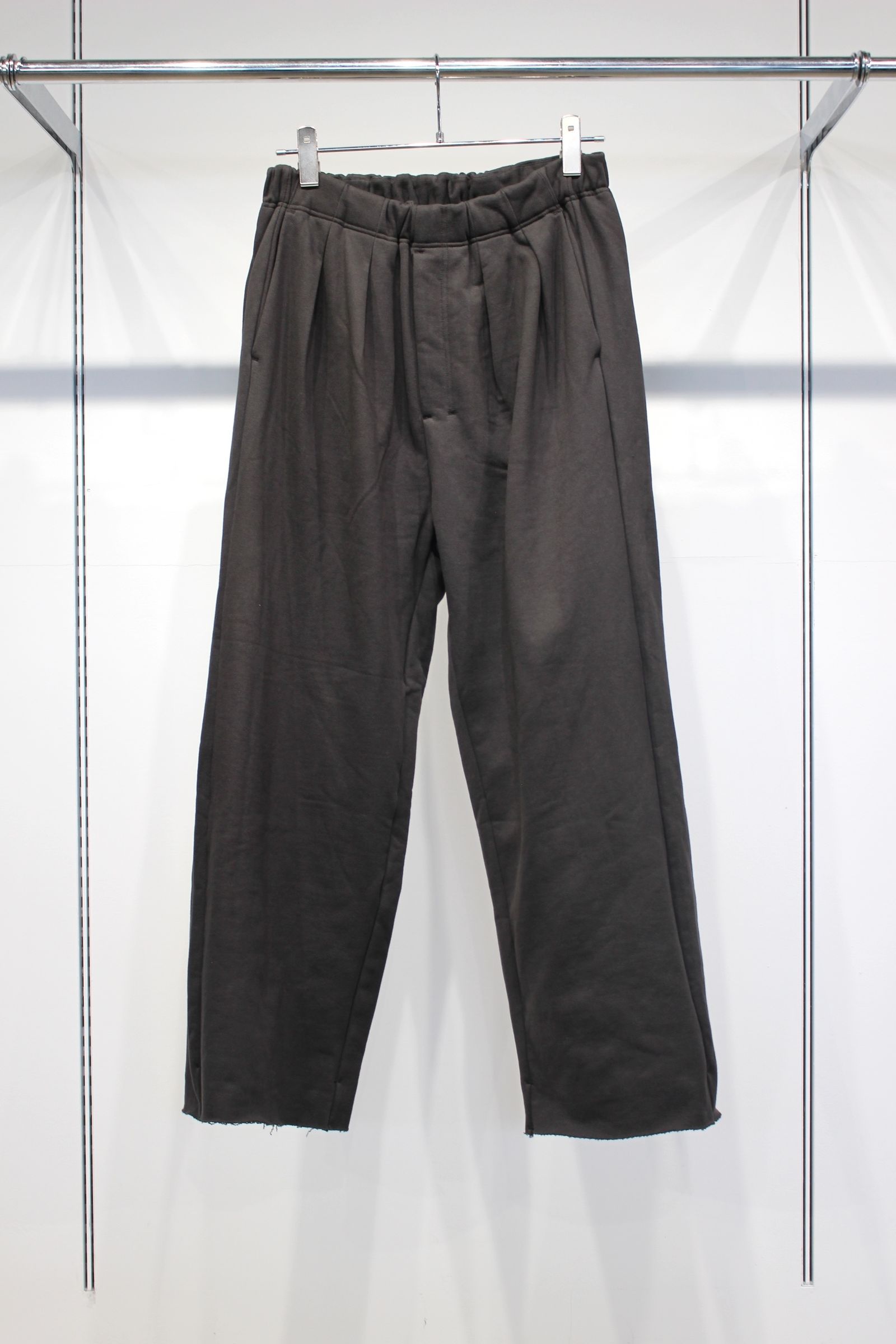 SWEAT SLACKS | CHARCOAL | スウェットスラックス