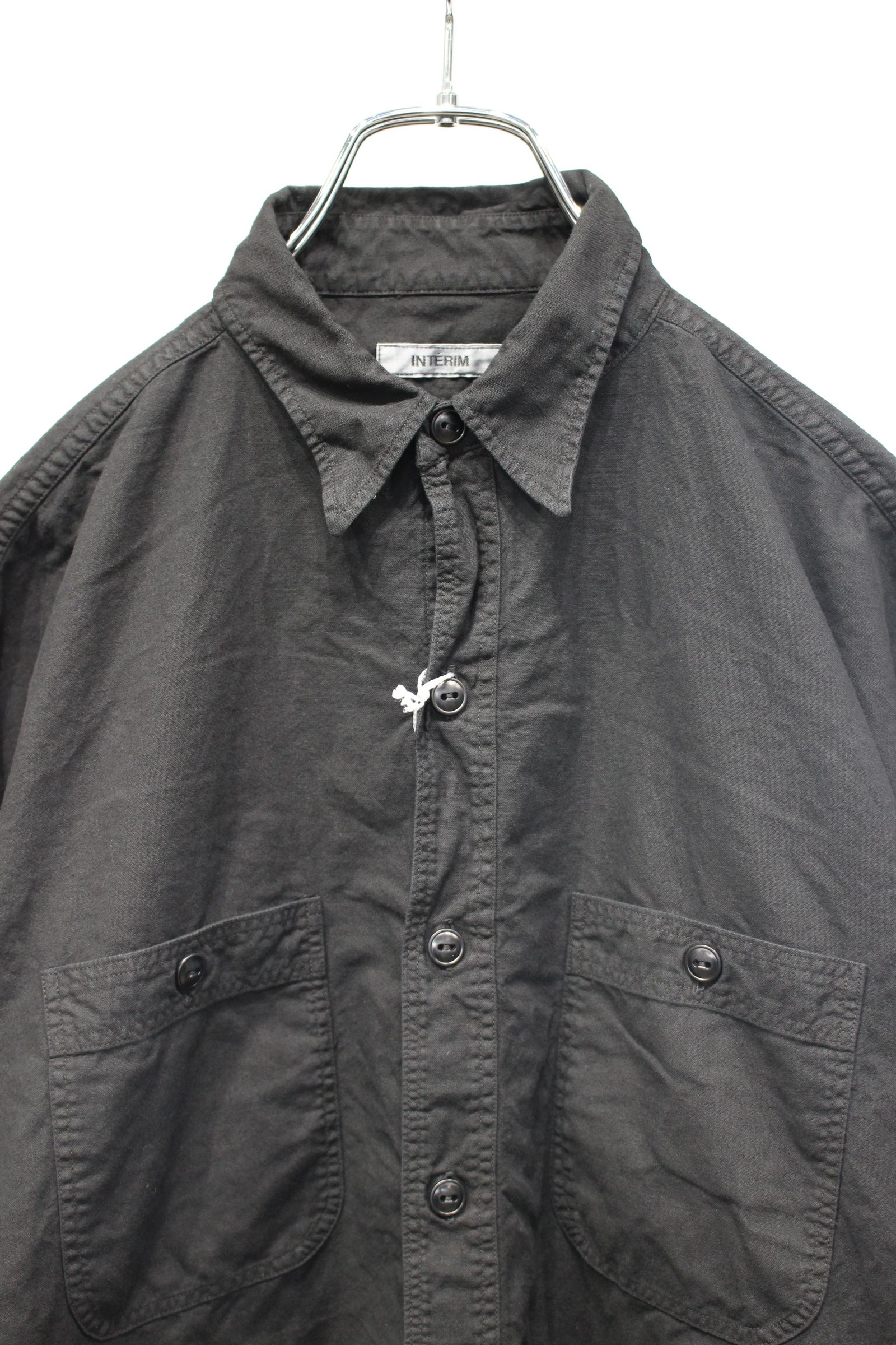 BLACK SURFAR GARMENT DYE HYPER BIG MIL WORK SHIRTS TYPE2 | BLACK | シャツ