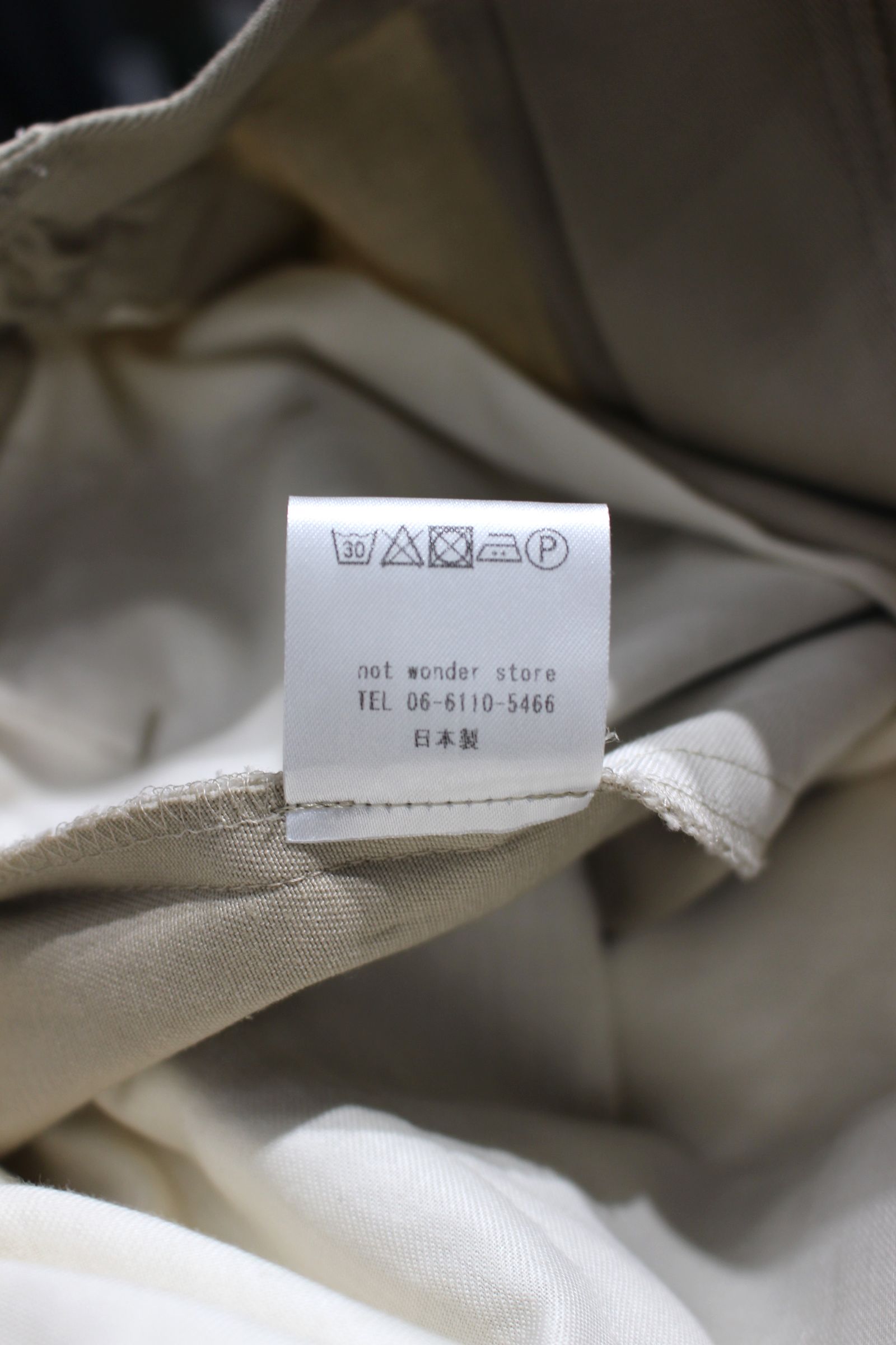 2tuck chino's/2タックチノパンツ