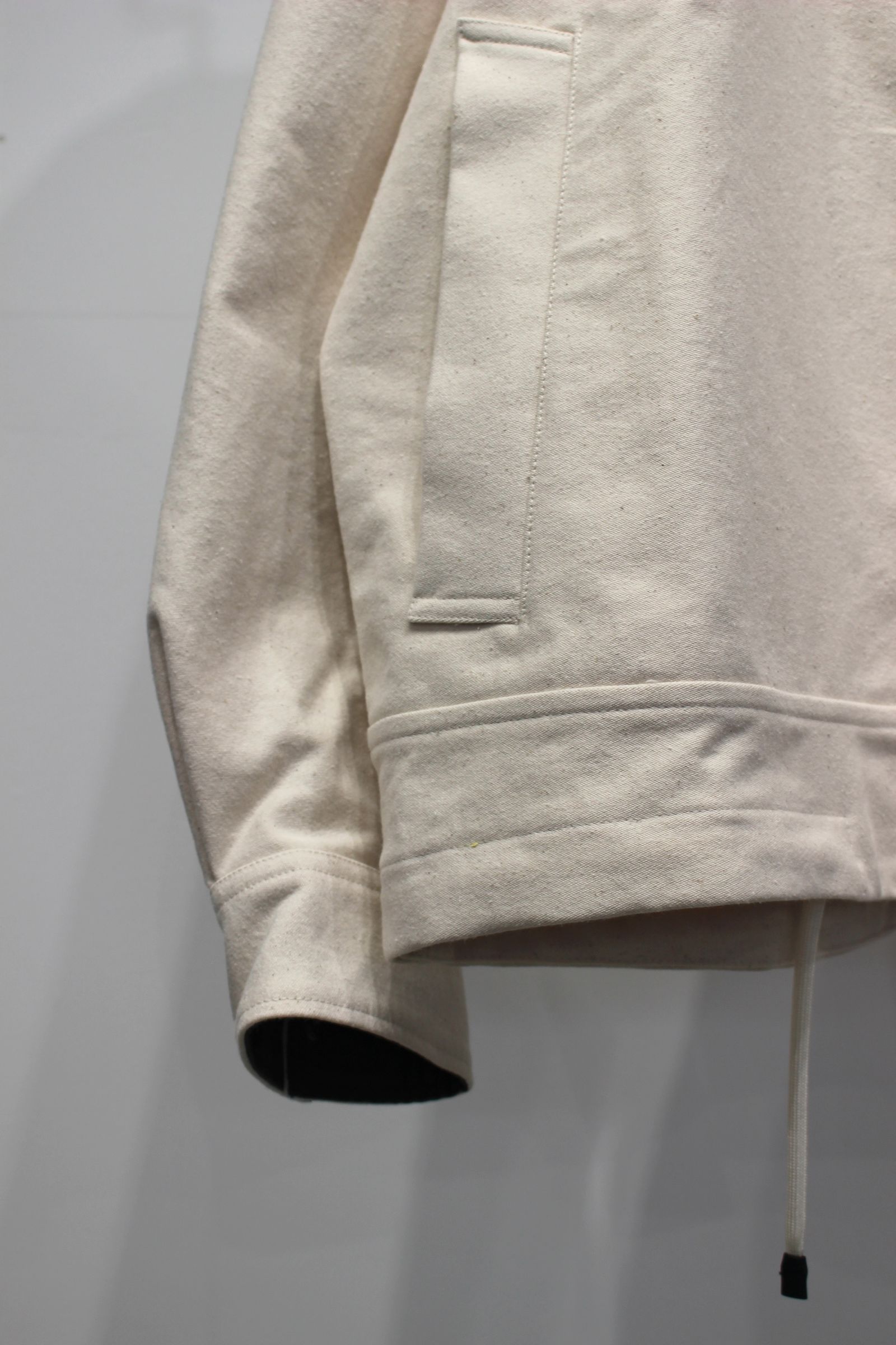 JENS SHORT BLOUSON "moleskin" | ECRU | ブルゾン